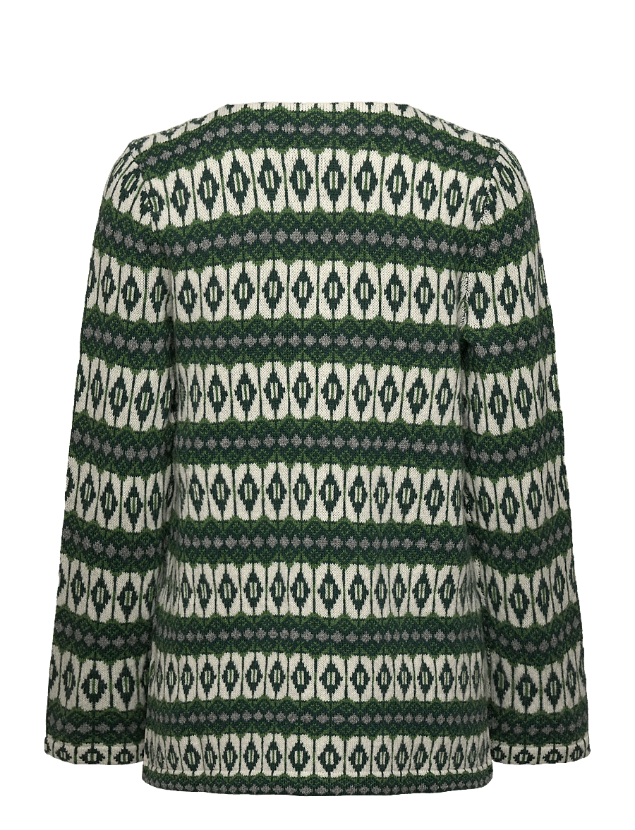 Jumperfabriken - Lilja Jumper - stickade tröjor - green - 2