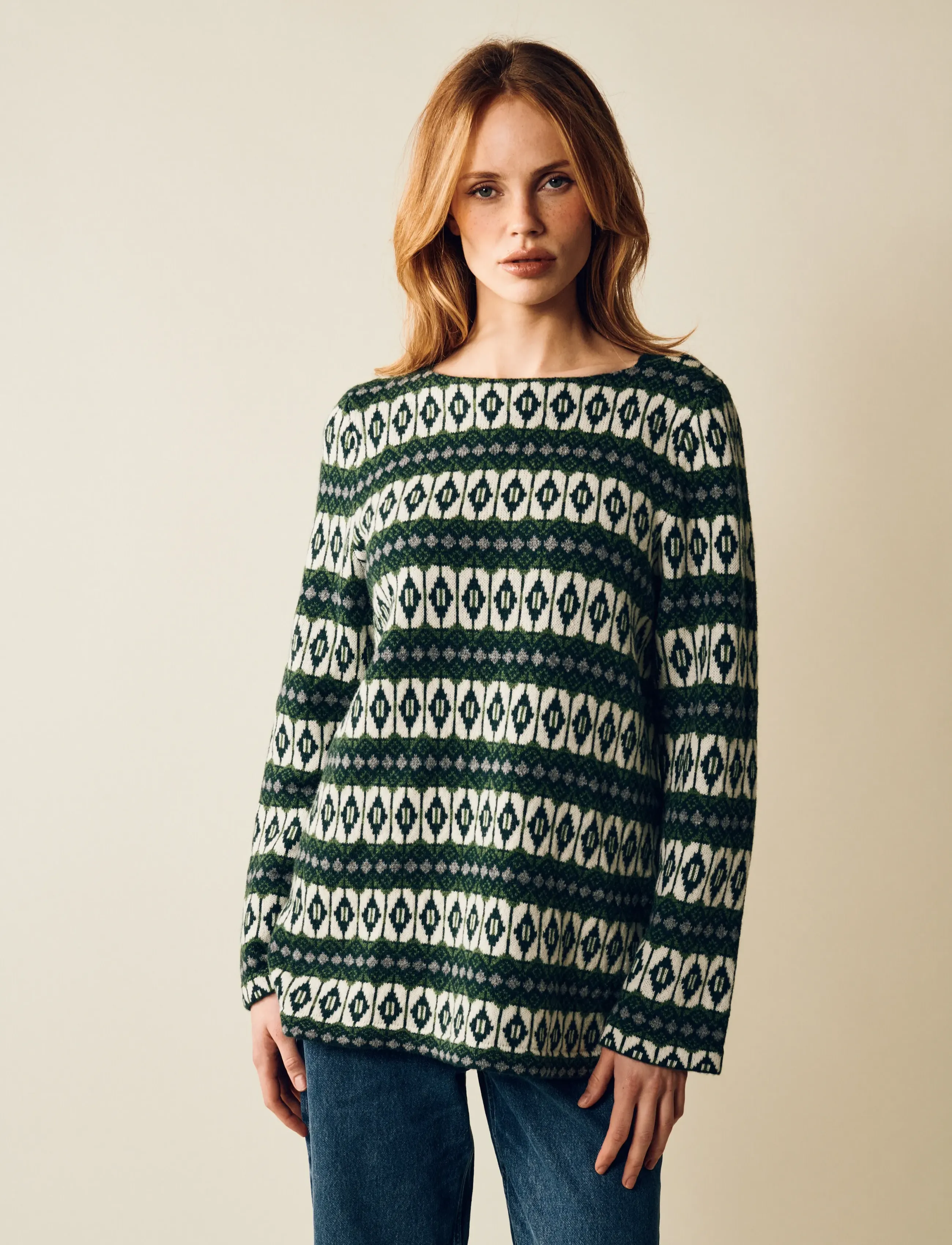 Jumperfabriken Lilja Jumper, XS, Knitwear, Grün - Jumpers, Frauen