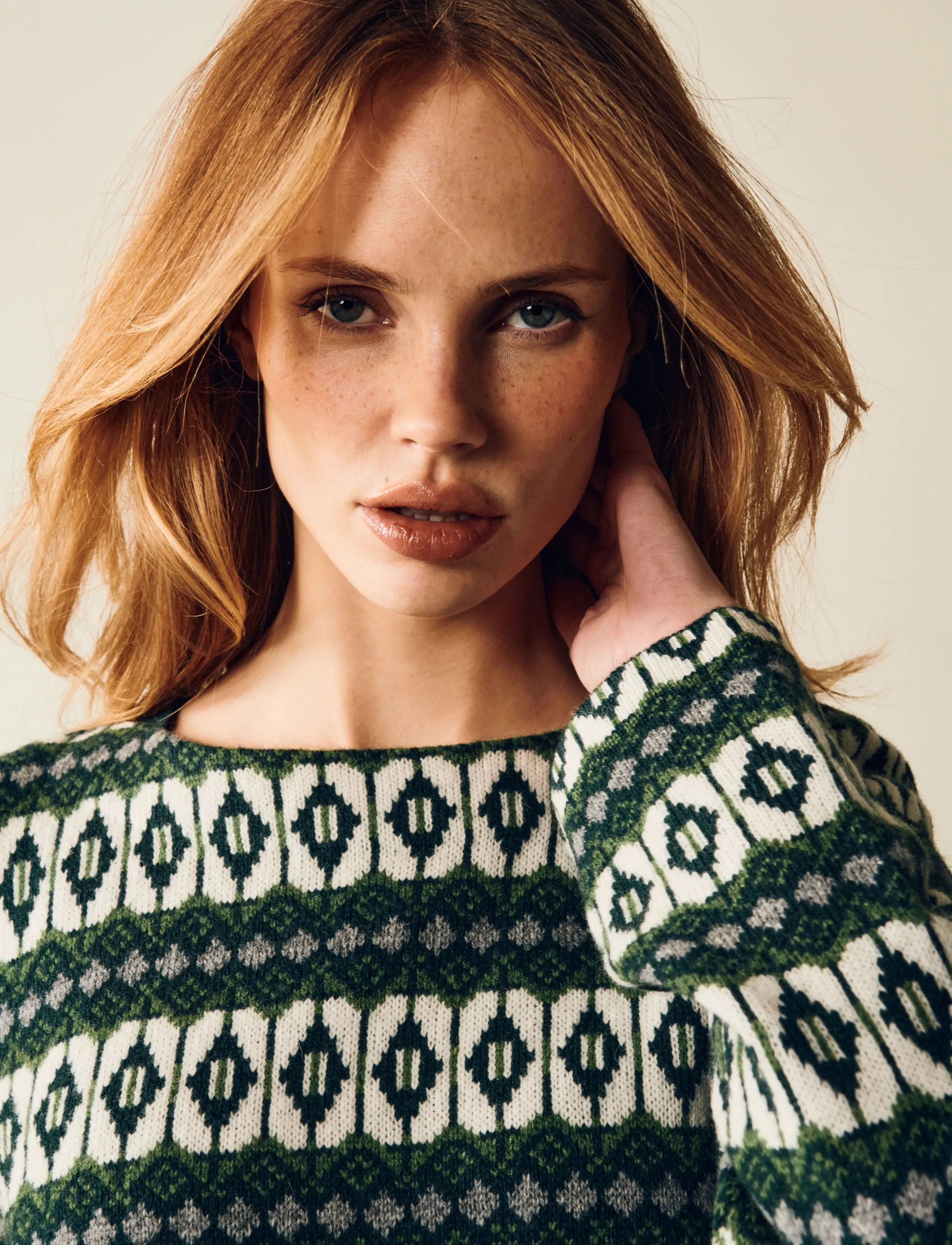 Jumperfabriken - Lilja Jumper - džemprid - green - 5