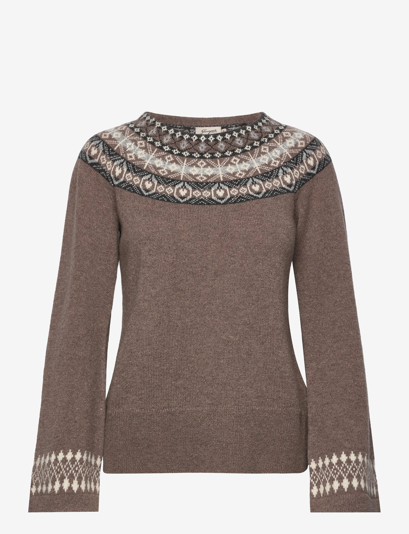 Jumperfabriken - Vera Jumper - sviitrid - brown - 1