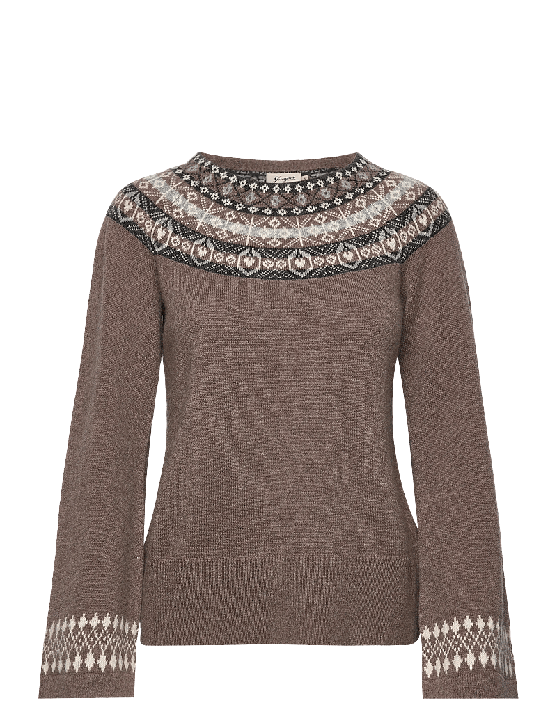 Jumperfabriken - Vera Jumper - sviitrid - brown - 1