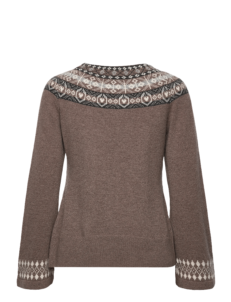 Jumperfabriken - Vera Jumper - sviitrid - brown - 2