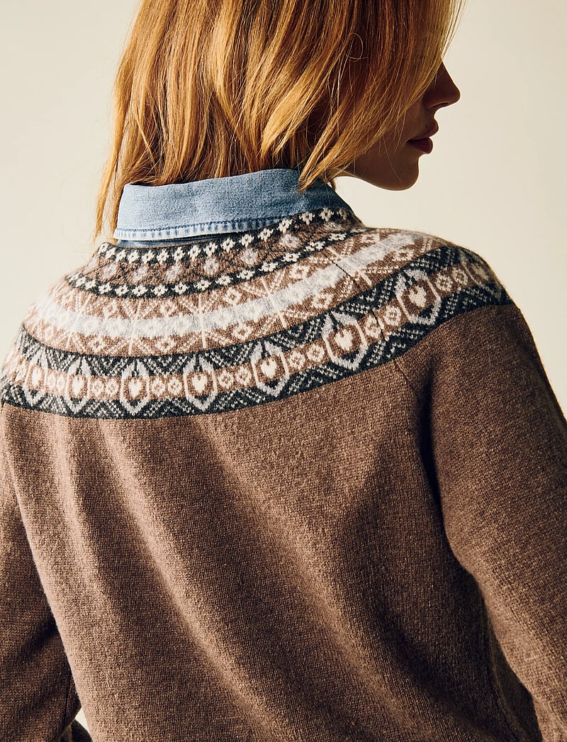 Jumperfabriken - Vera Jumper - sviitrid - brown - 5