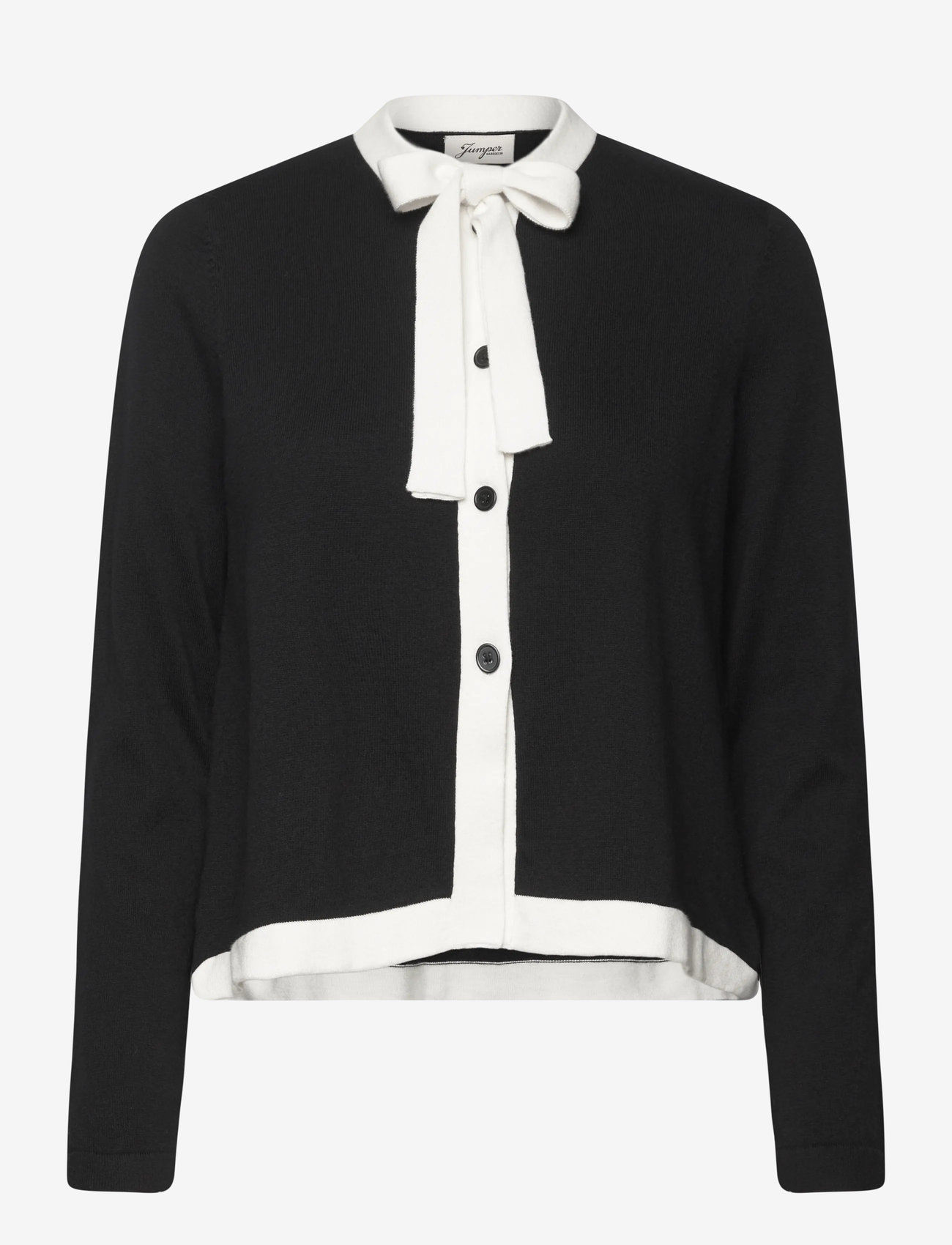 Jumperfabriken - Paulie Cardigan - cashmere - black - 1