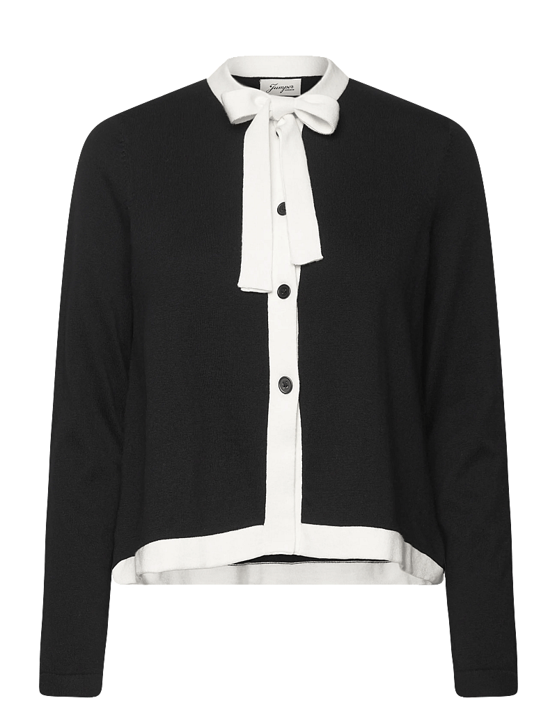 Jumperfabriken - Paulie Cardigan - cashmere - black - 1