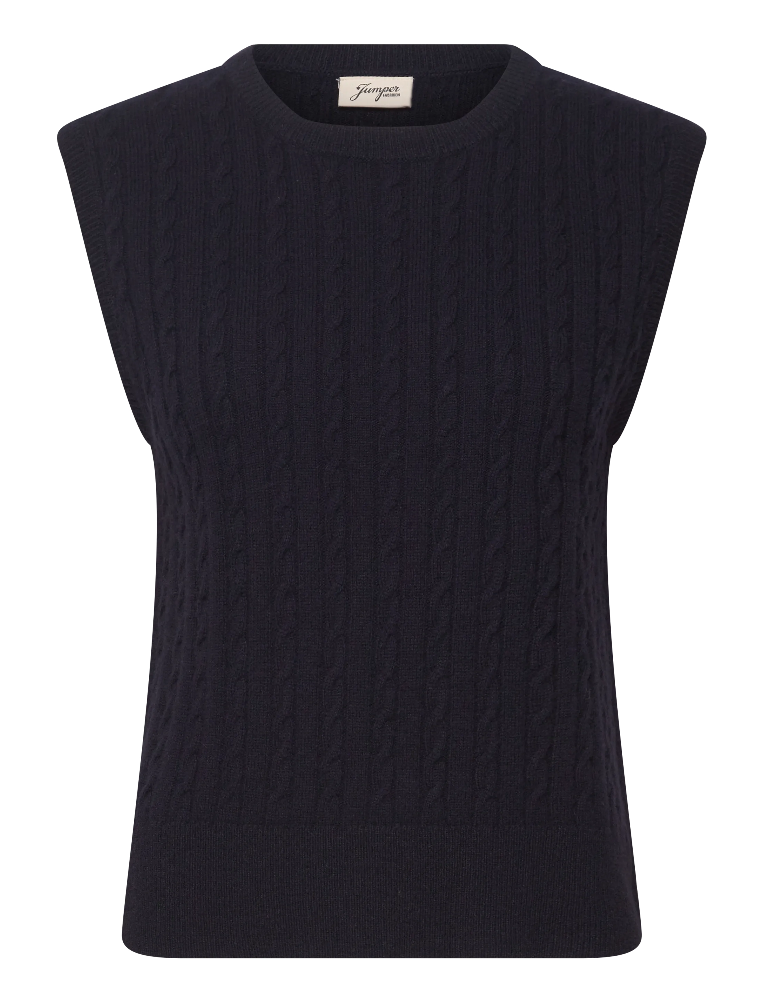 JUMPERFABRIKEN Ria Vest Schwarz - L - Damen
