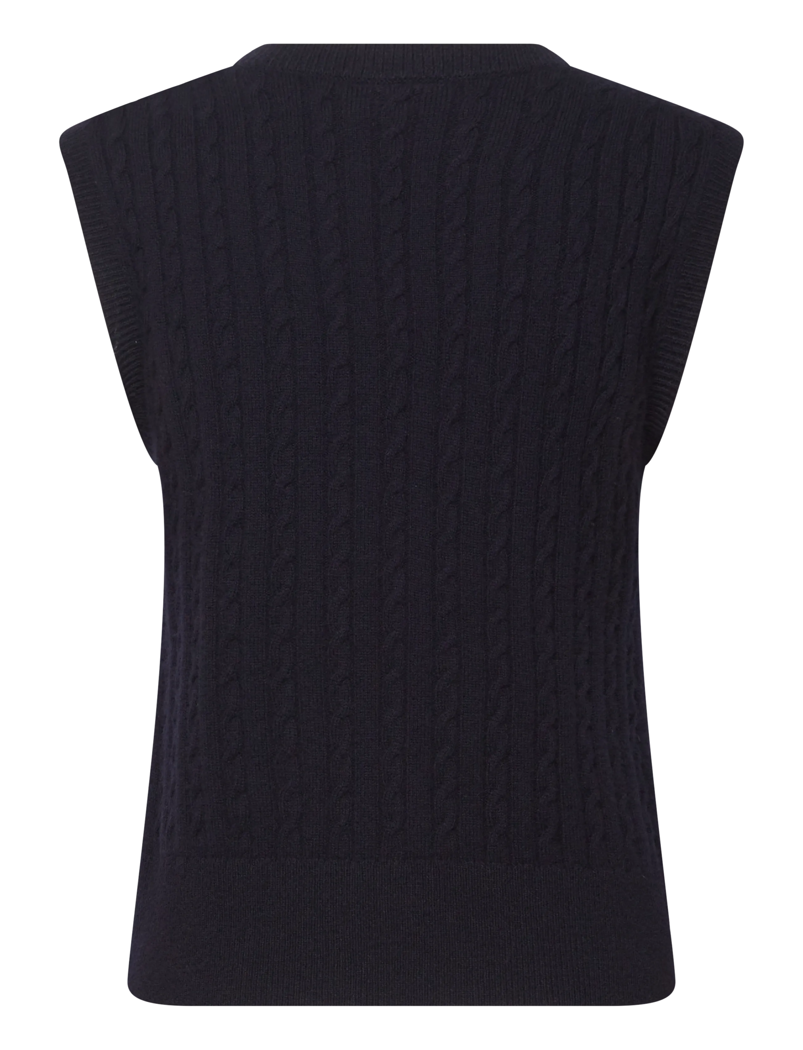 Jumperfabriken - Ria Vest - strikveste - navy - 2