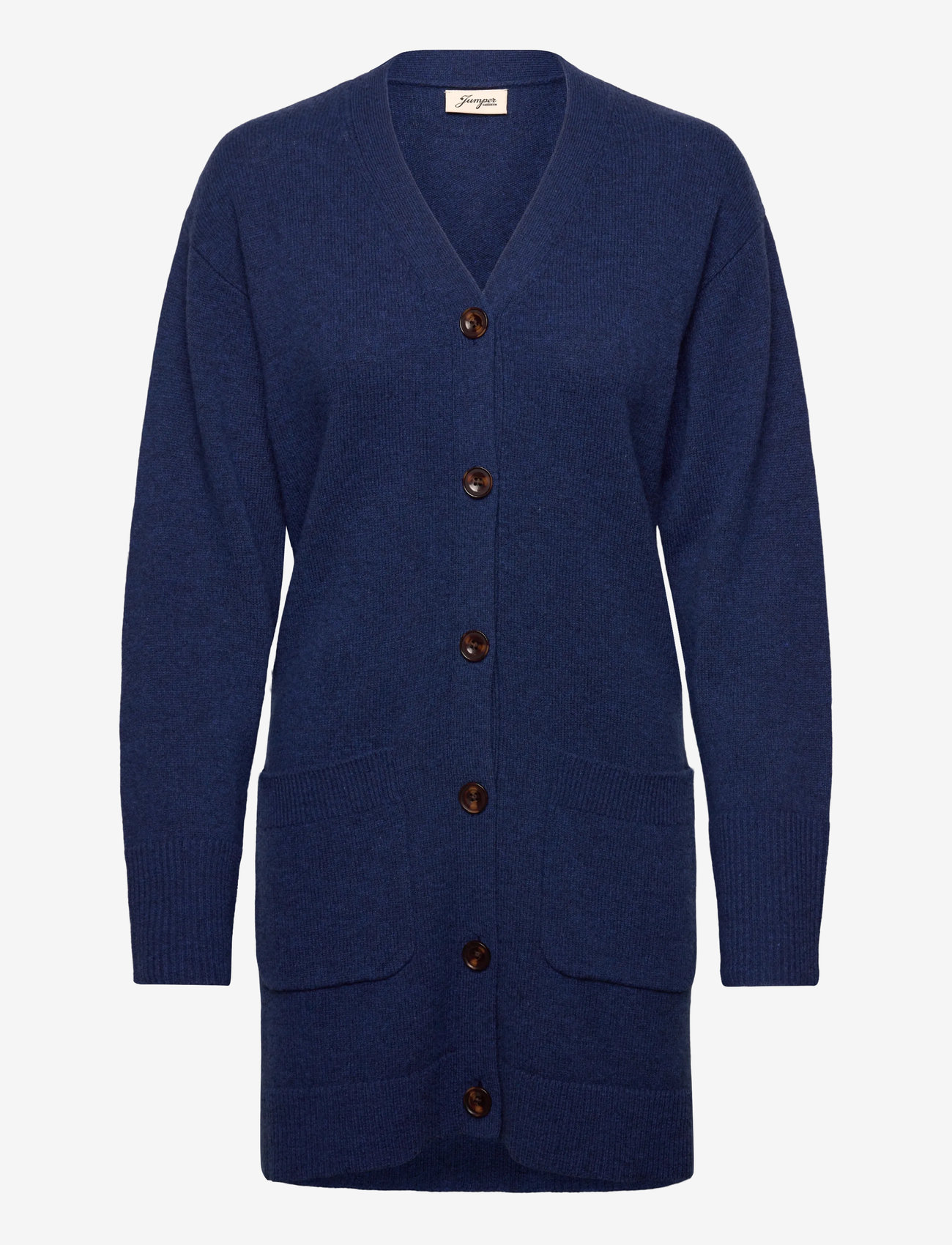 Jumperfabriken - Asta Cardigan - cardigans - midnight blue - 1