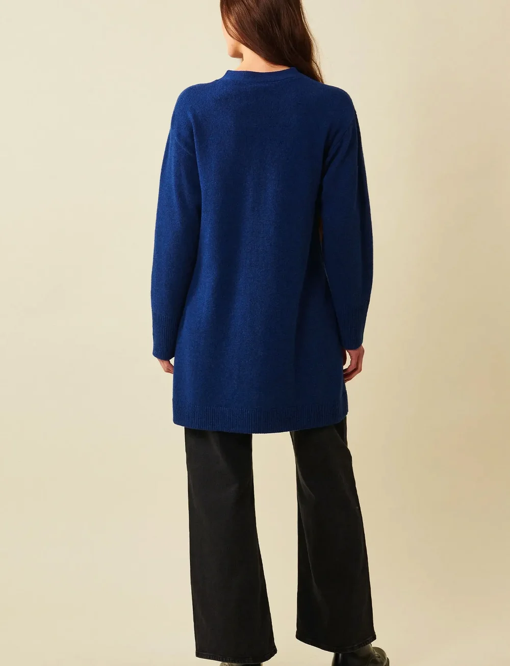 Jumperfabriken - Asta Cardigan - cardigans - midnight blue - 4