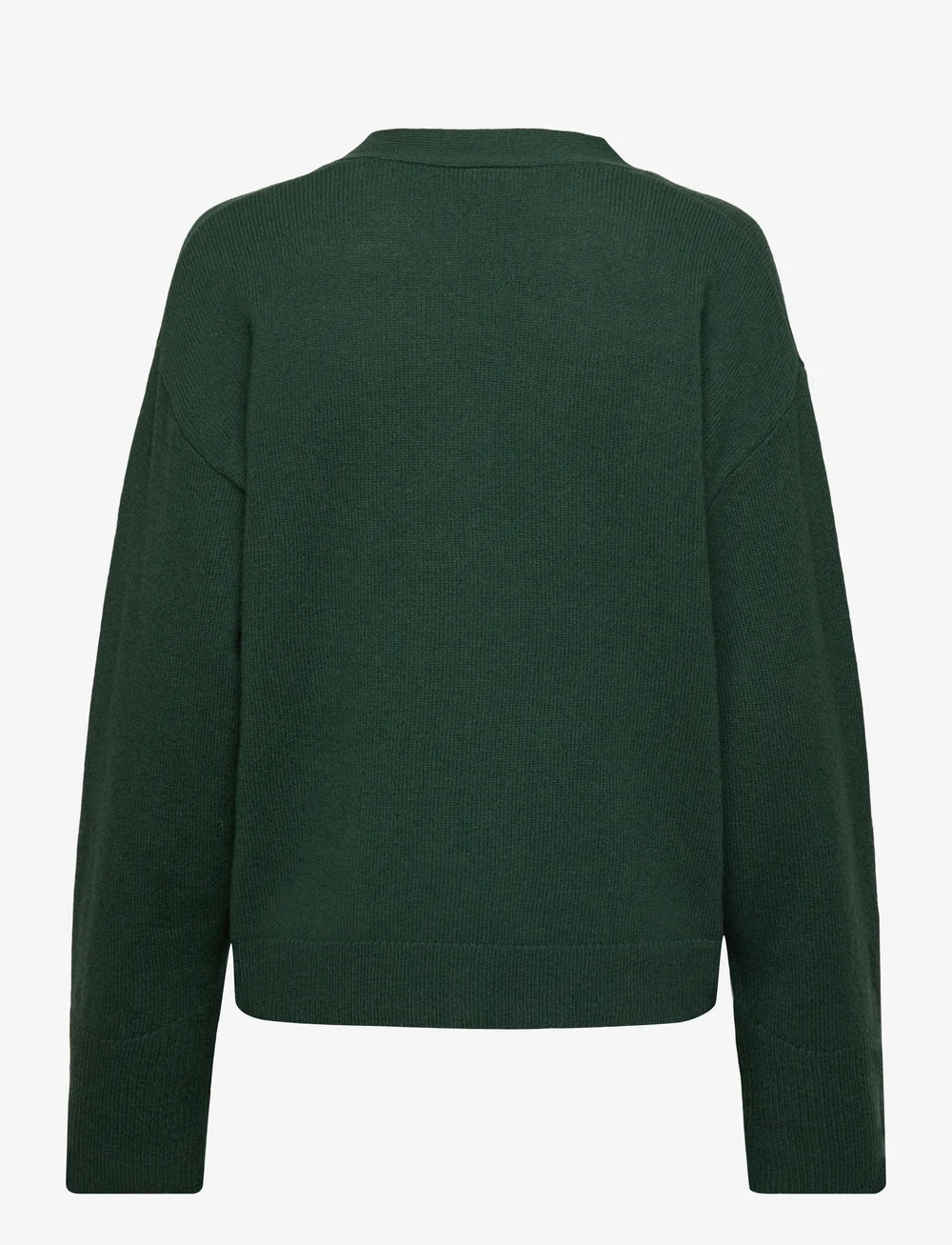 Jumperfabriken - Estrid cardigan - koftor - green - 2