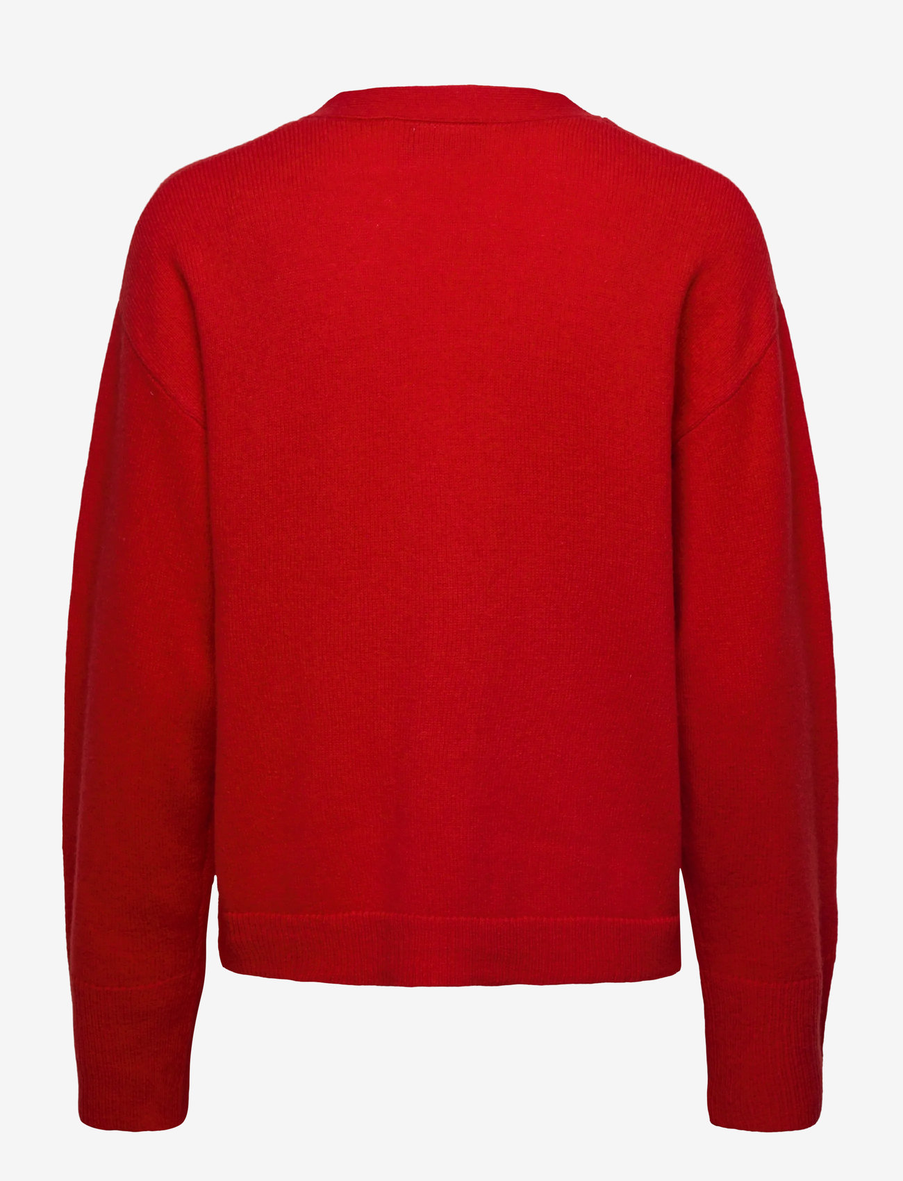 Jumperfabriken - Estrid cardigan - cardigans - red - 2