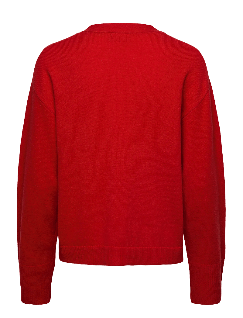 Jumperfabriken - Estrid cardigan - cardigans - red - 2