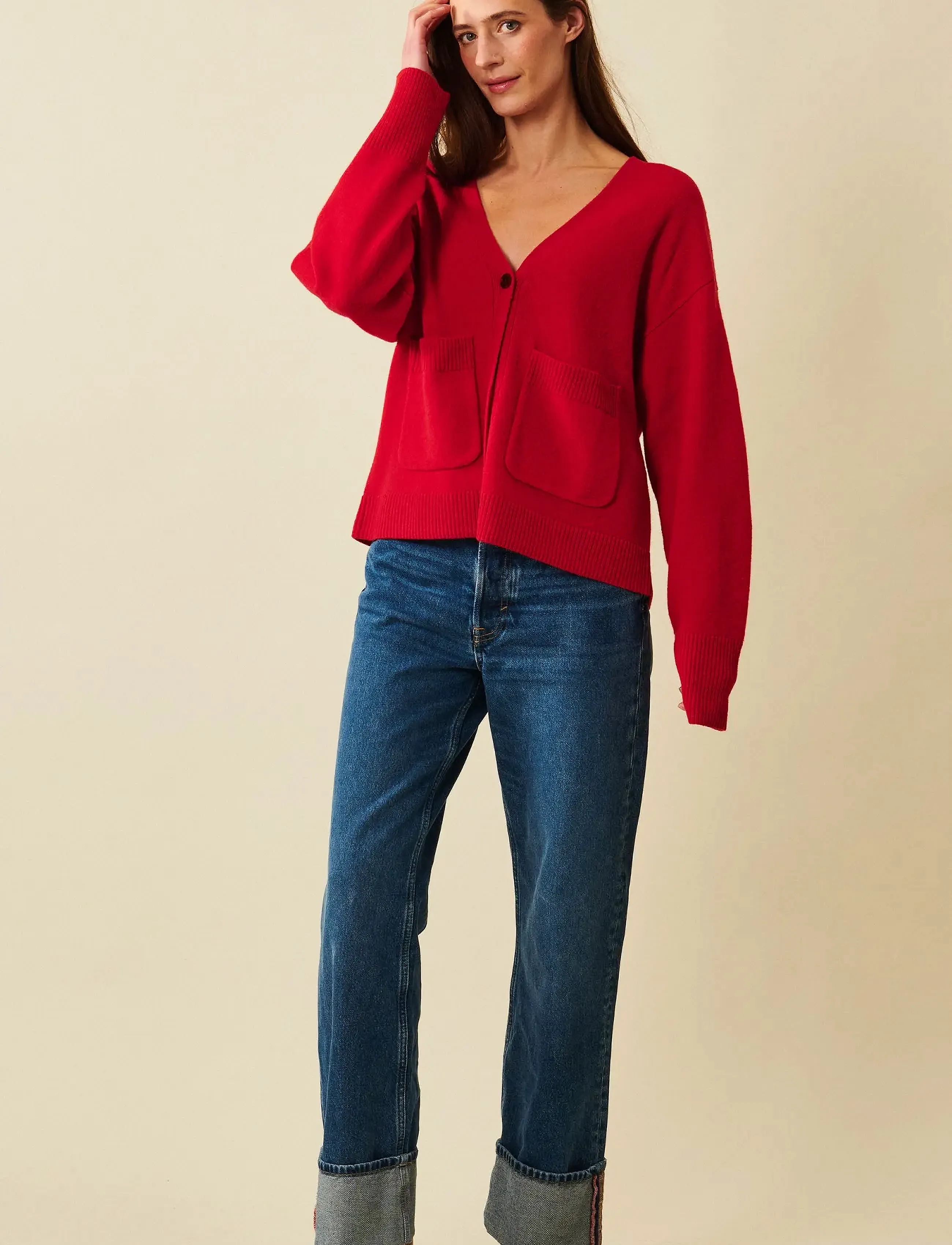 Jumperfabriken Estrid Cardigan dam – bild 3