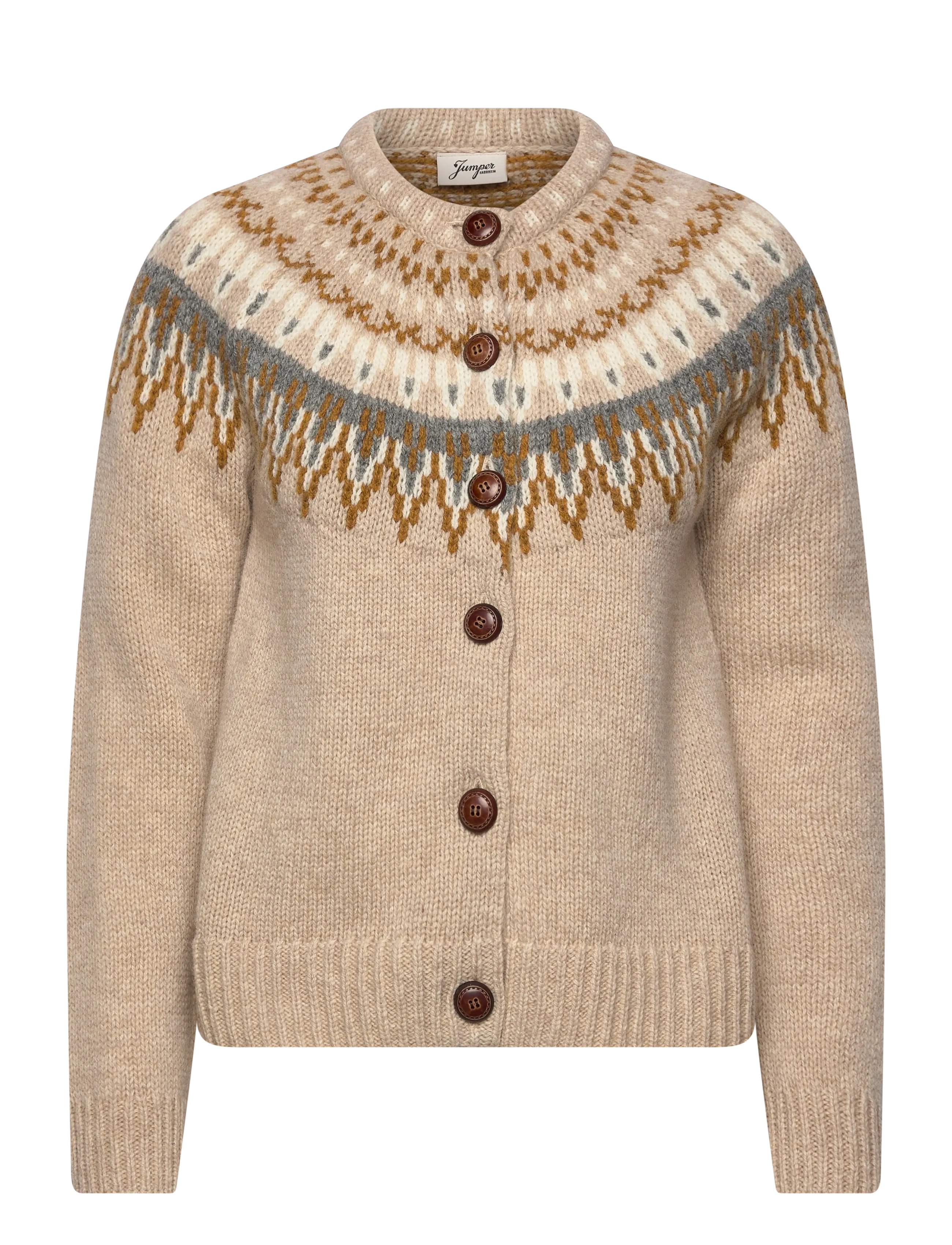 Jumperfabriken - Joelle Cardigan - beige - 1