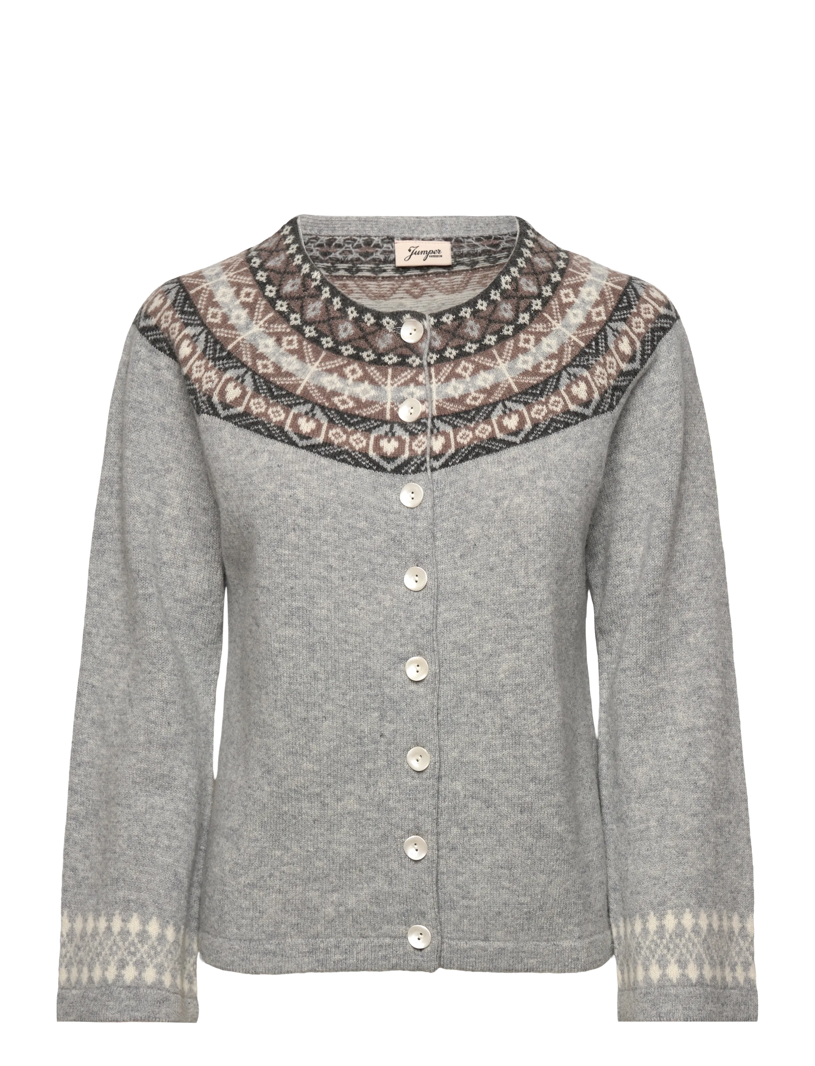 Jumperfabriken Vendela cardigan - Cardigans - GREY / grey