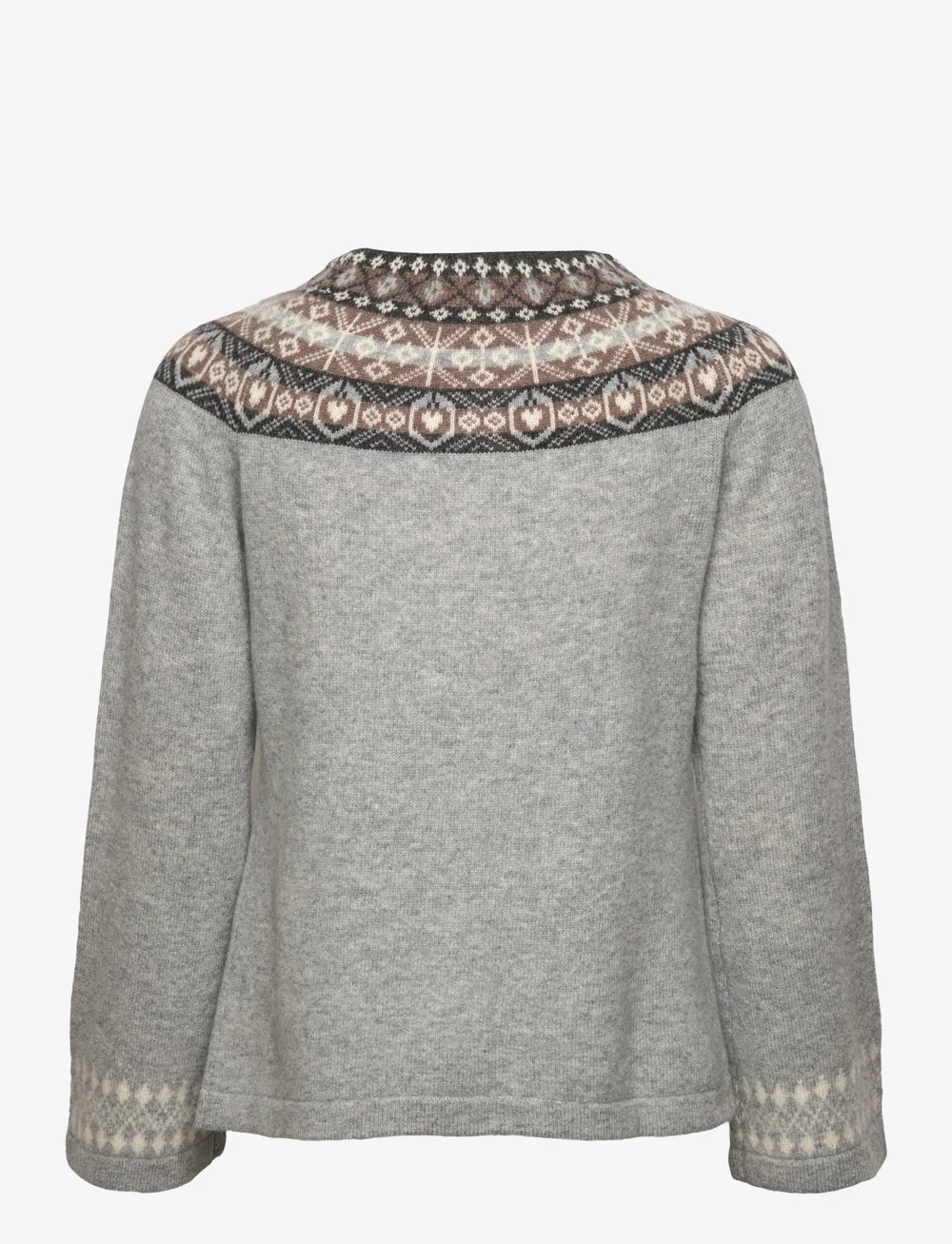 Jumperfabriken - Vendela cardigan - koftor - grey - 2