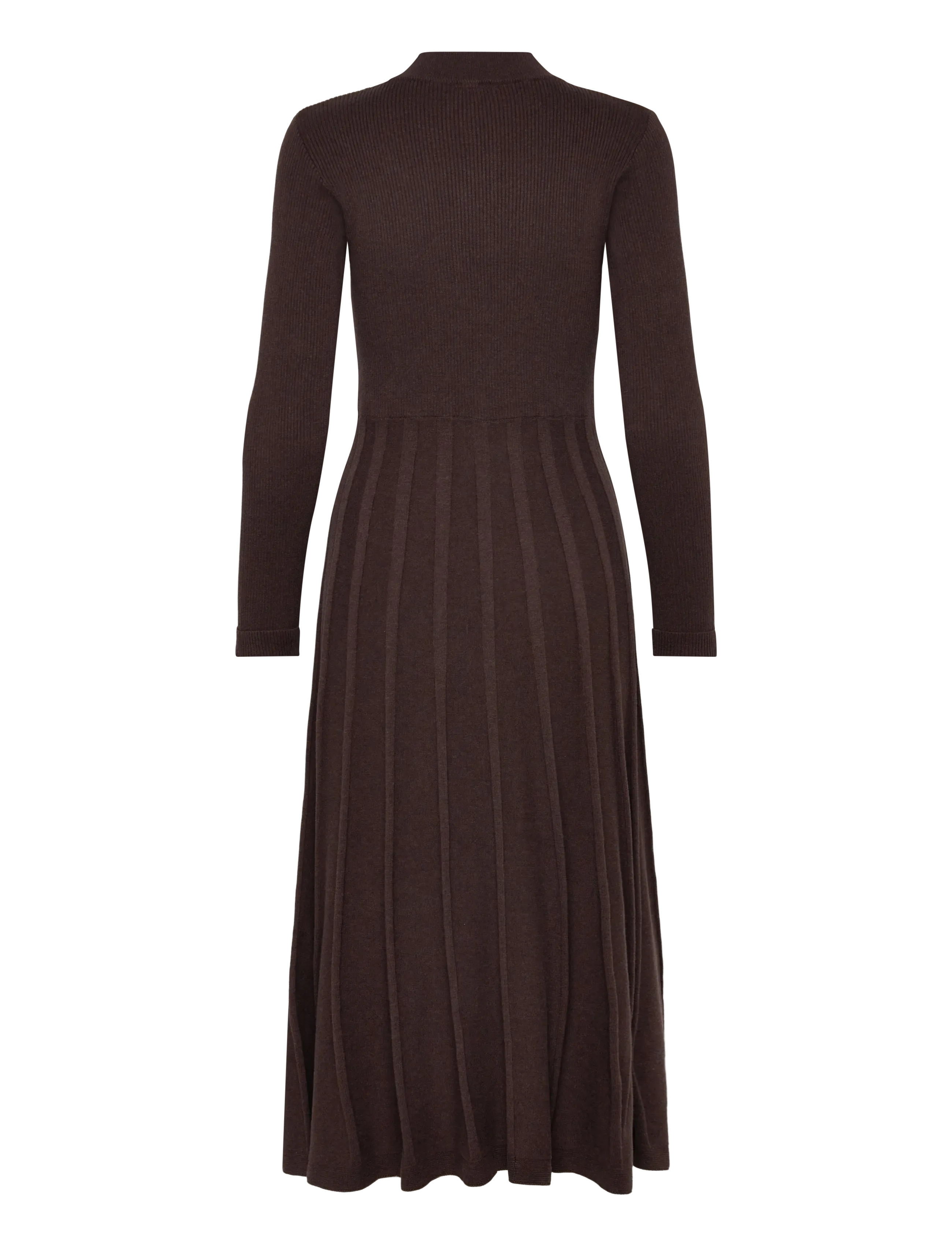 Jumperfabriken - Joanne Dress - strikkjoler - brown - 1