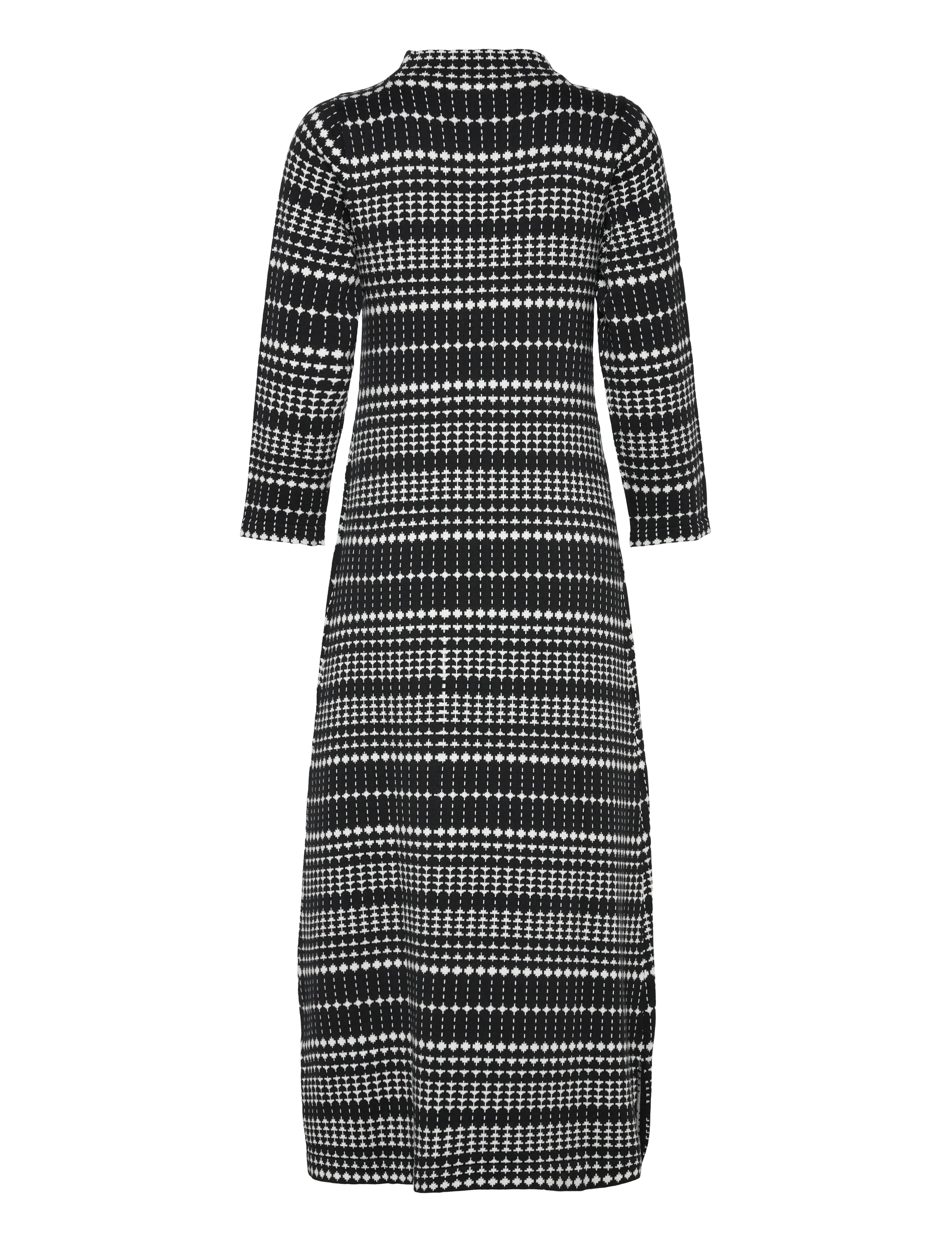Jumperfabriken - Wednesday Dress - knitted dresses - black - 1