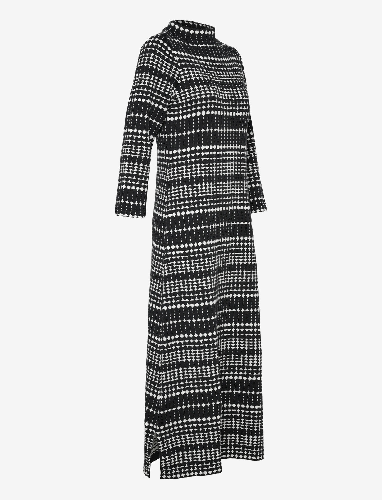 Jumperfabriken - Wednesday Dress - strikkjoler - black - 3