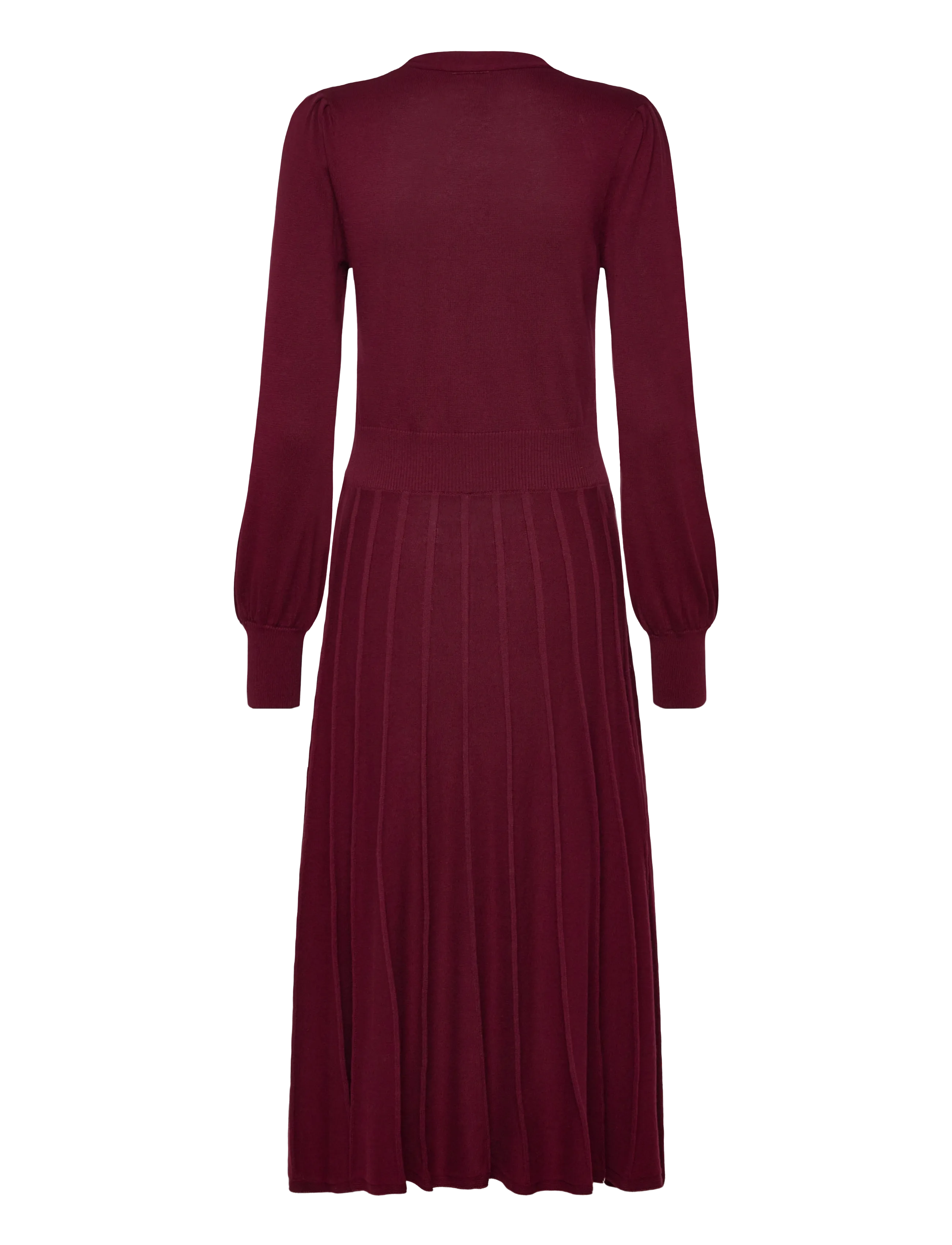Jumperfabriken - Valerie Dress - strikkjoler - burgundy - 1