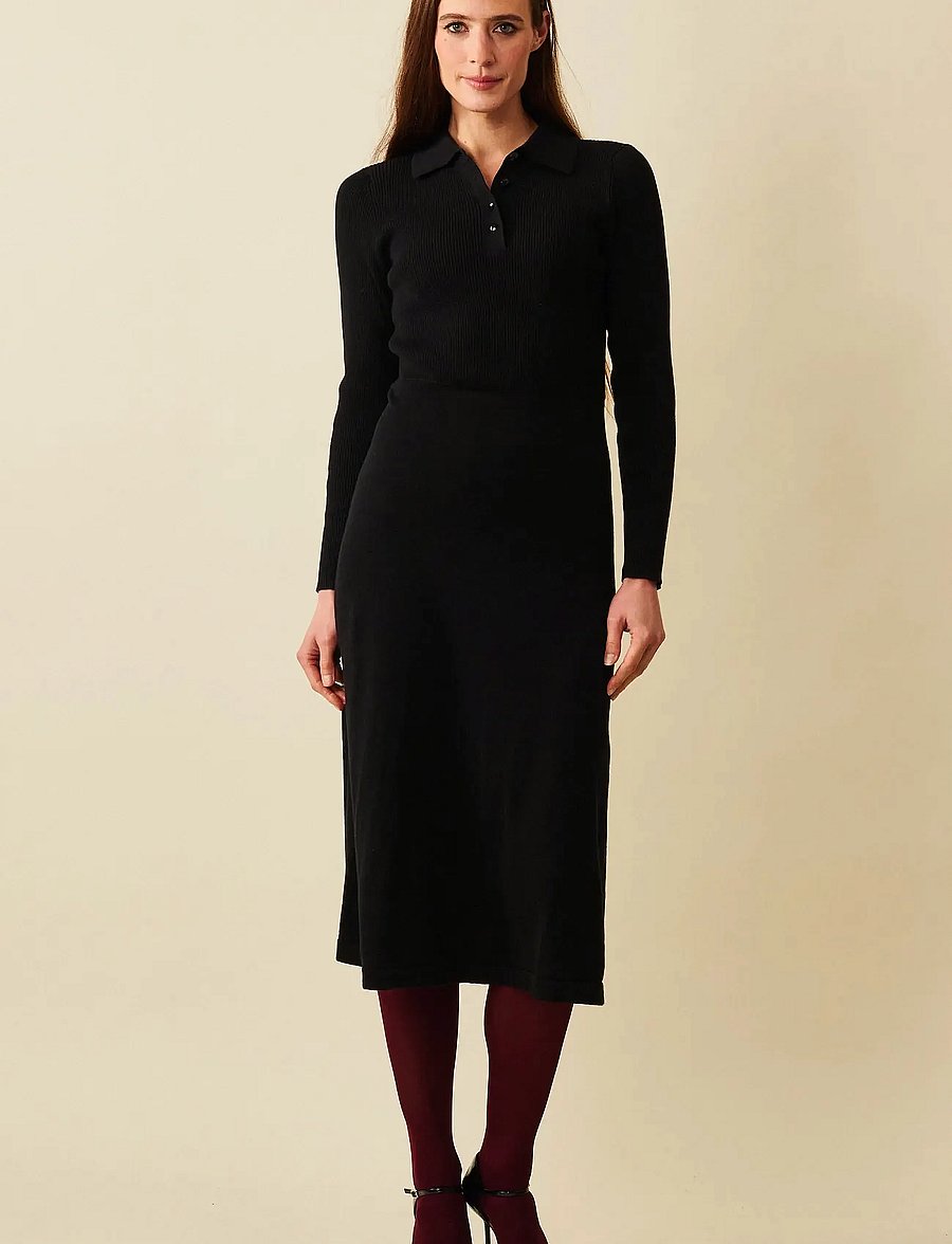 Jumperfabriken - Tyne Dress - hemdkleider - black - 0