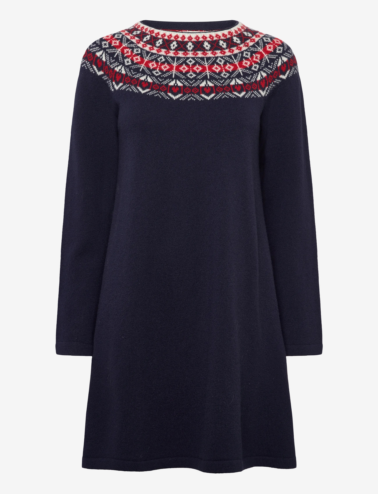 Jumperfabriken - Verna Dress - knitted dresses - navy - 1