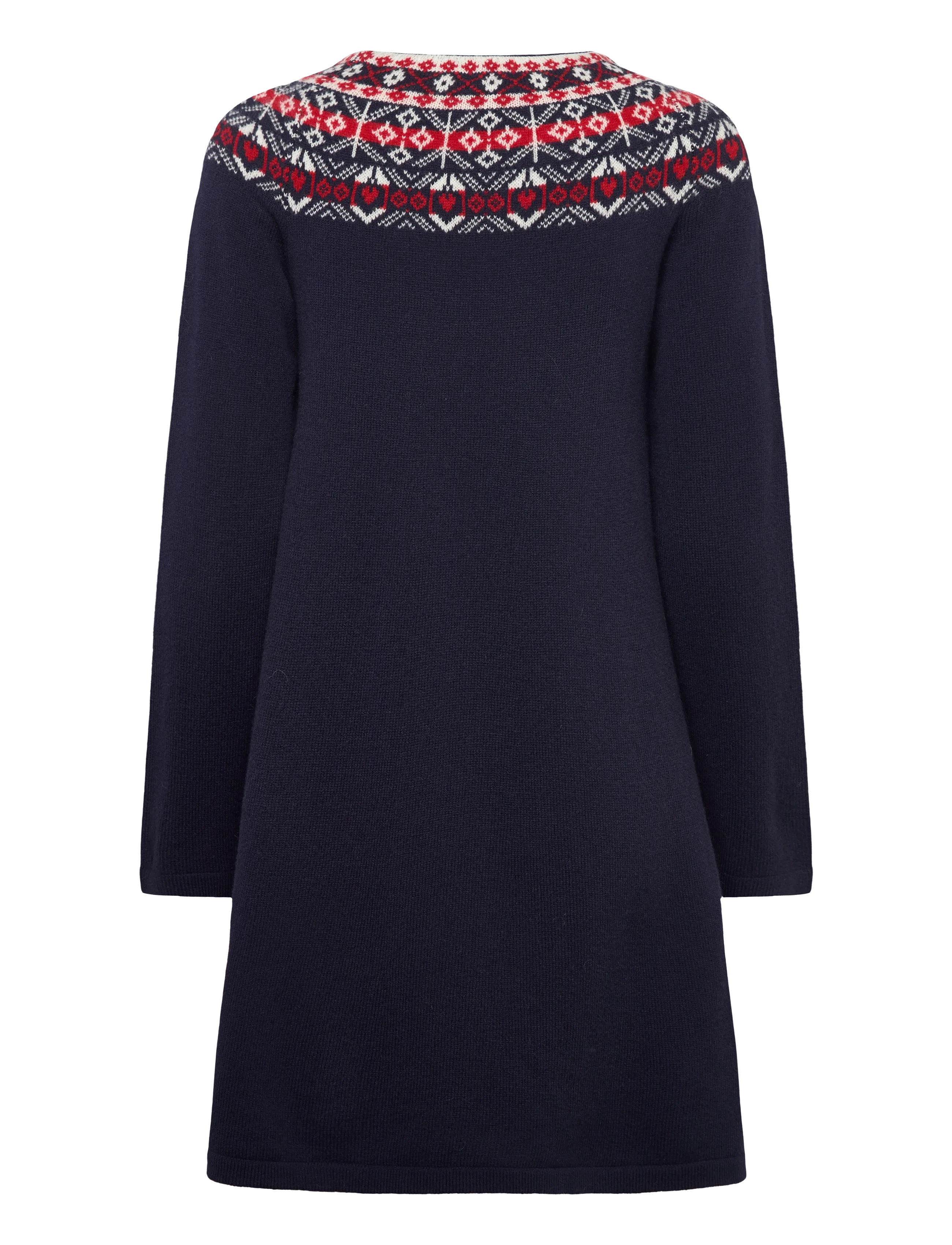 Jumperfabriken - Verna Dress - neulemekot - navy - 2