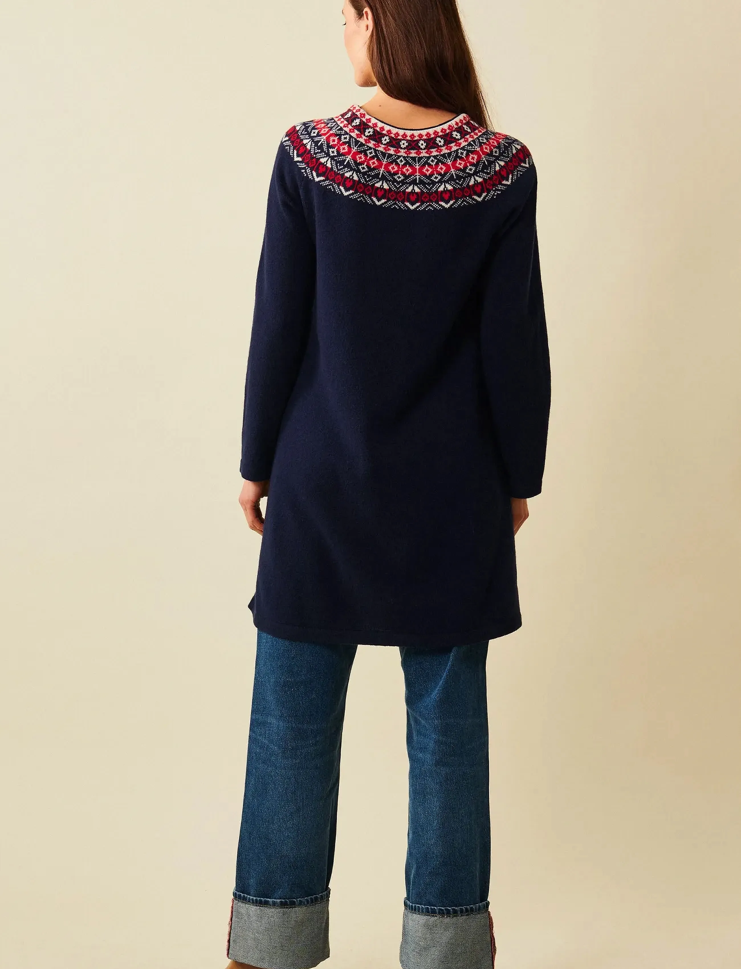 Jumperfabriken - Verna Dress - strikkjoler - navy - 3
