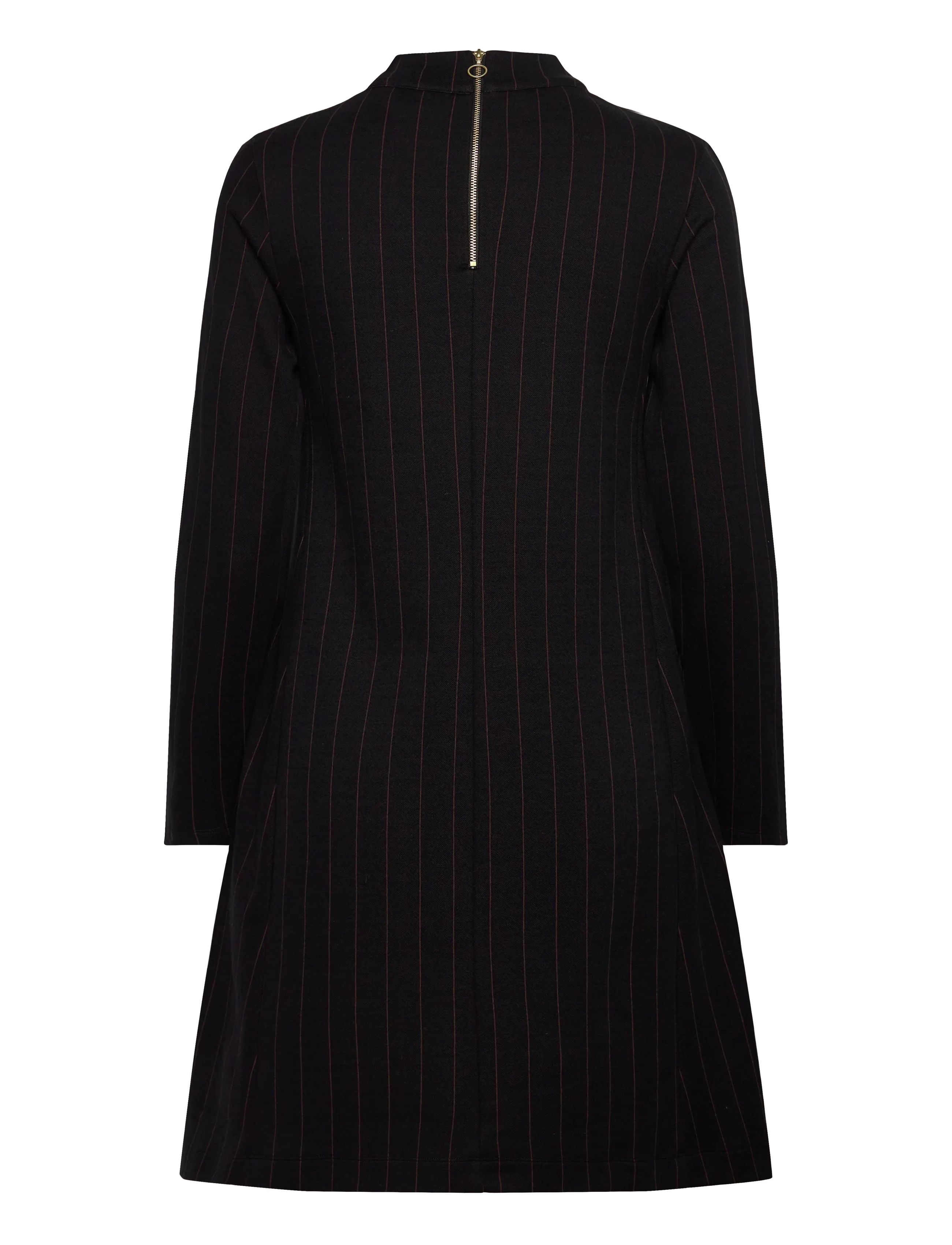 Jumperfabriken - Bernadette Stripe Dress - trumpos suknelės - black - 2