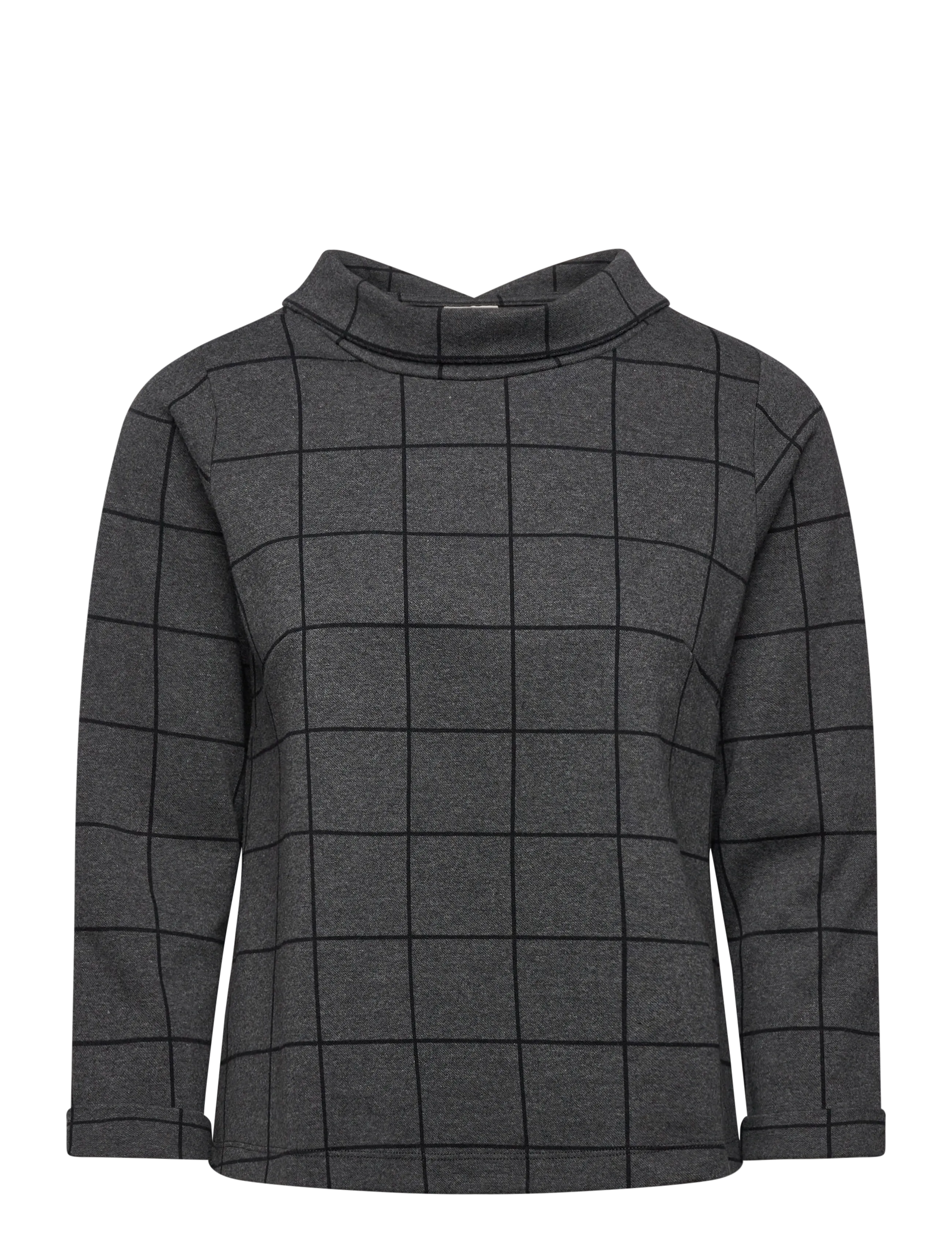 JUMPERFABRIKEN Tara Houndstooth Jumper Grau - M - Damen
