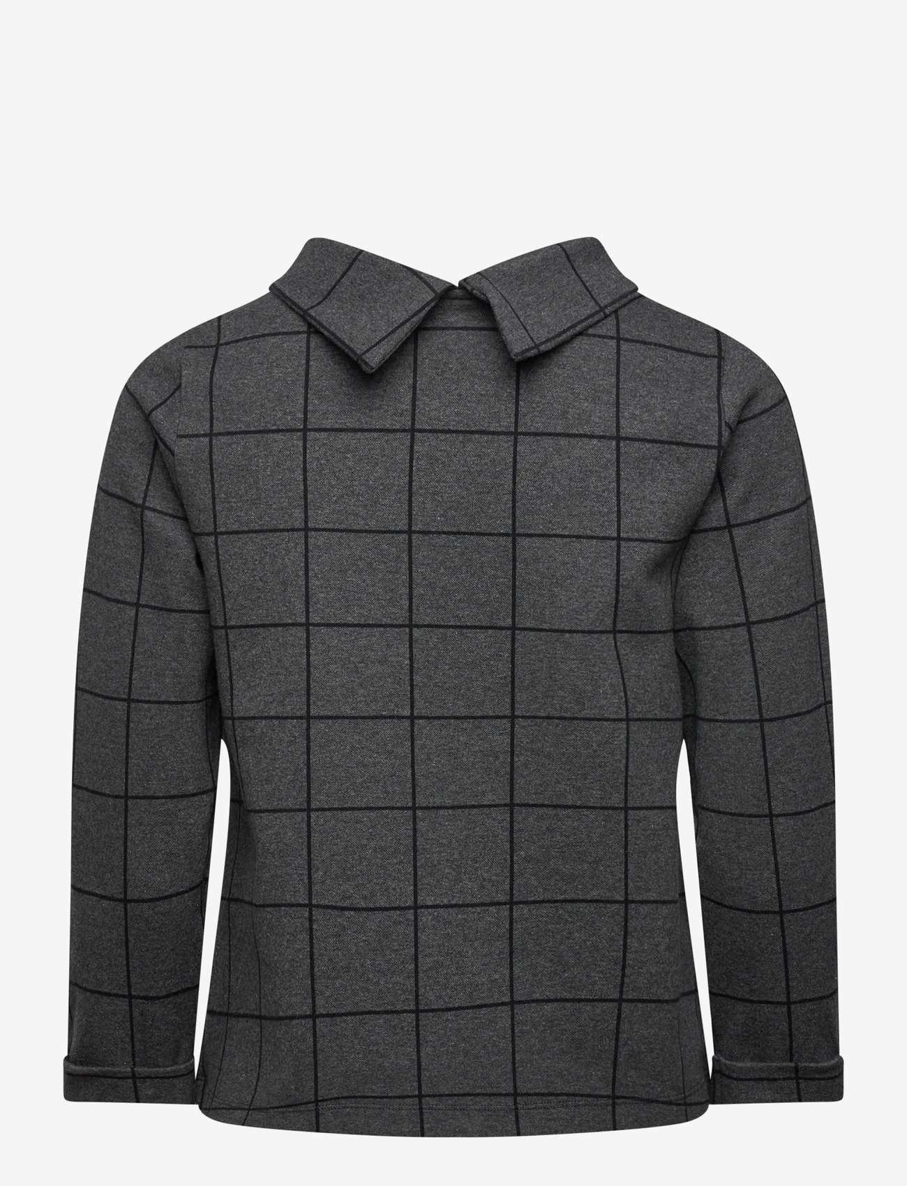 Jumperfabriken - Tara Houndstooth Jumper - alltags-style - grey - 2