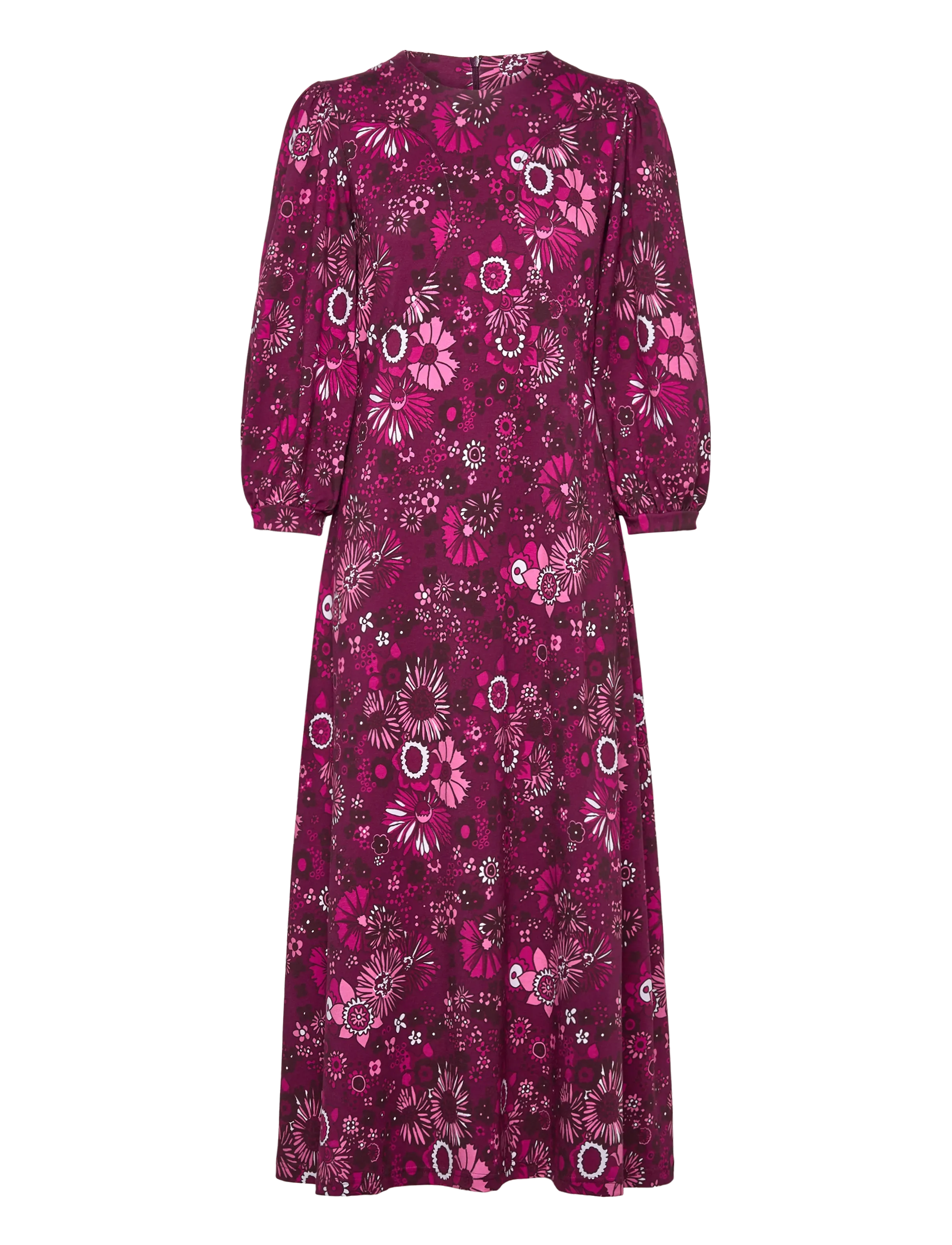 Jumperfabriken - Faith Dress - sukienki do kolan i midi - purple - 0