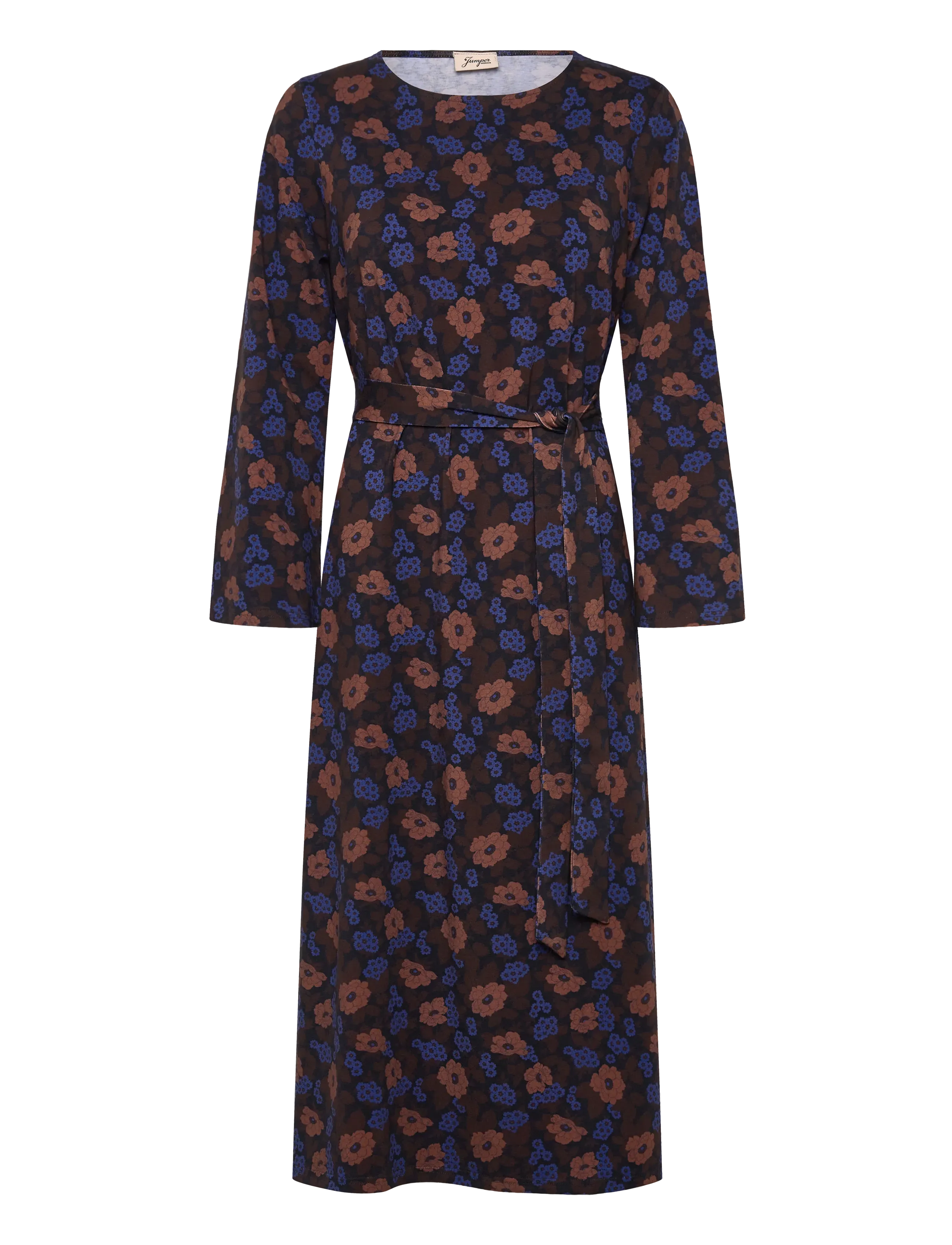 Jumperfabriken Lenita Dress, S x 119, Dresses, Braun - Knee-length & Midi, Frauen