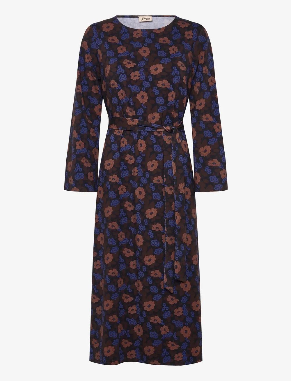 Jumperfabriken - Lenita Dress - midikleider - brown - 0