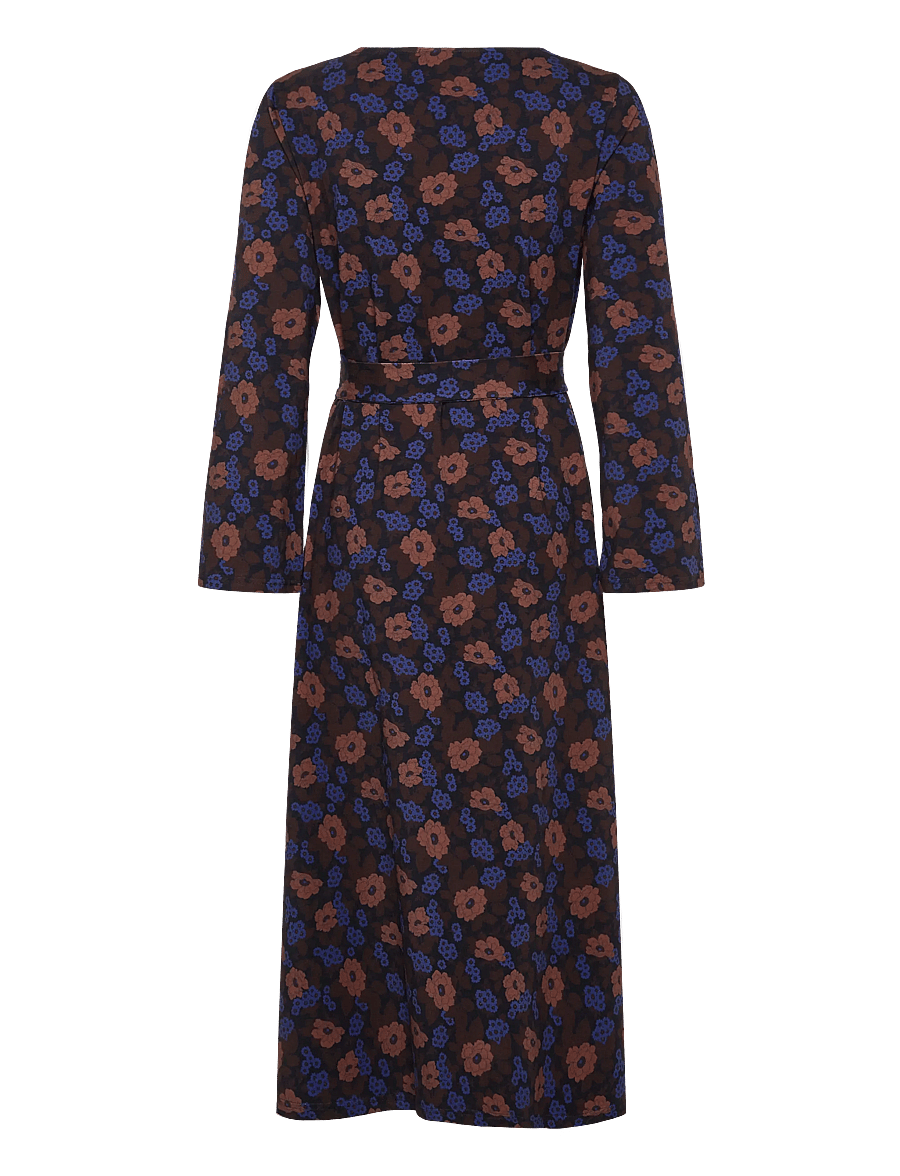 Jumperfabriken - Lenita Dress - midikleidid - brown - 1