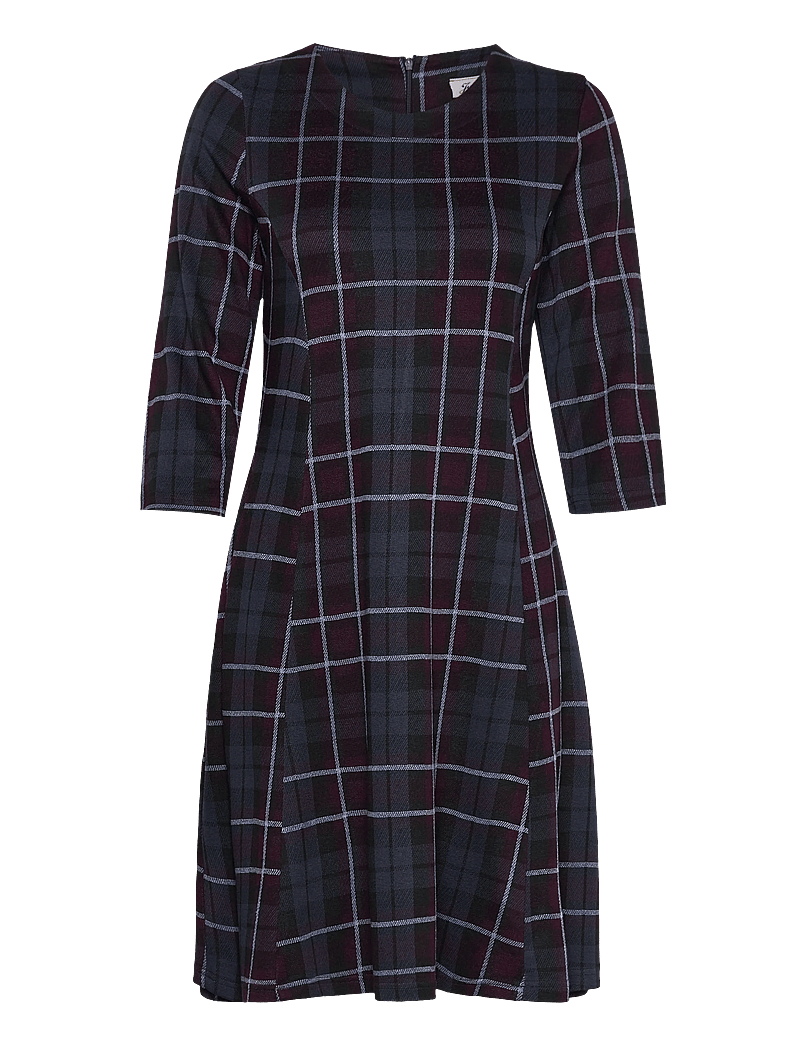 Jumperfabriken - Maeve Dress - kurze kleider - burgundy - 0