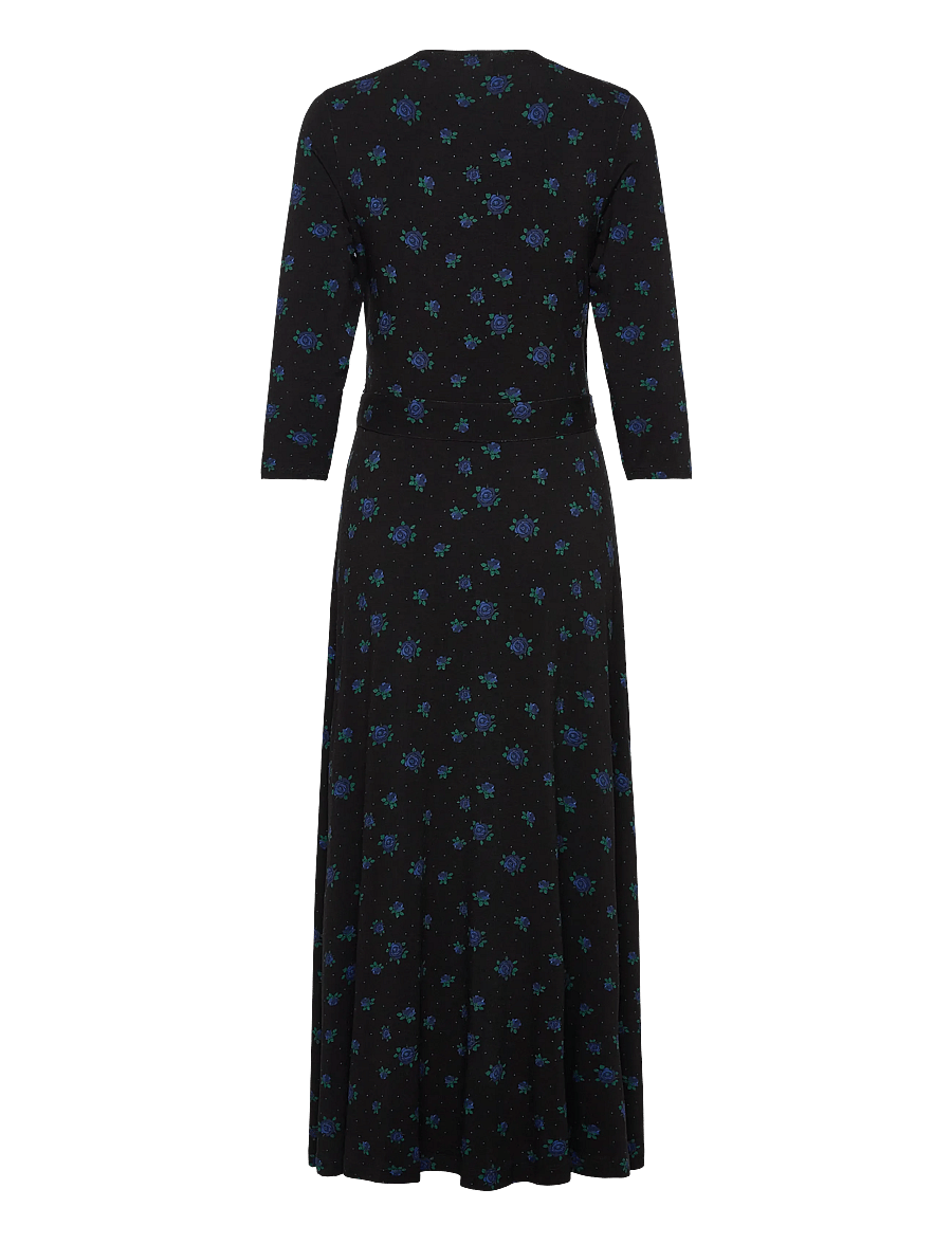 Jumperfabriken - Fae Dress - omlottklänningar - navy - 1