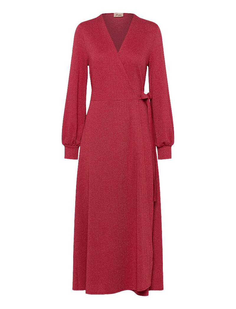 Jumperfabriken - Eveline Dress - wickelkleider - red - 1