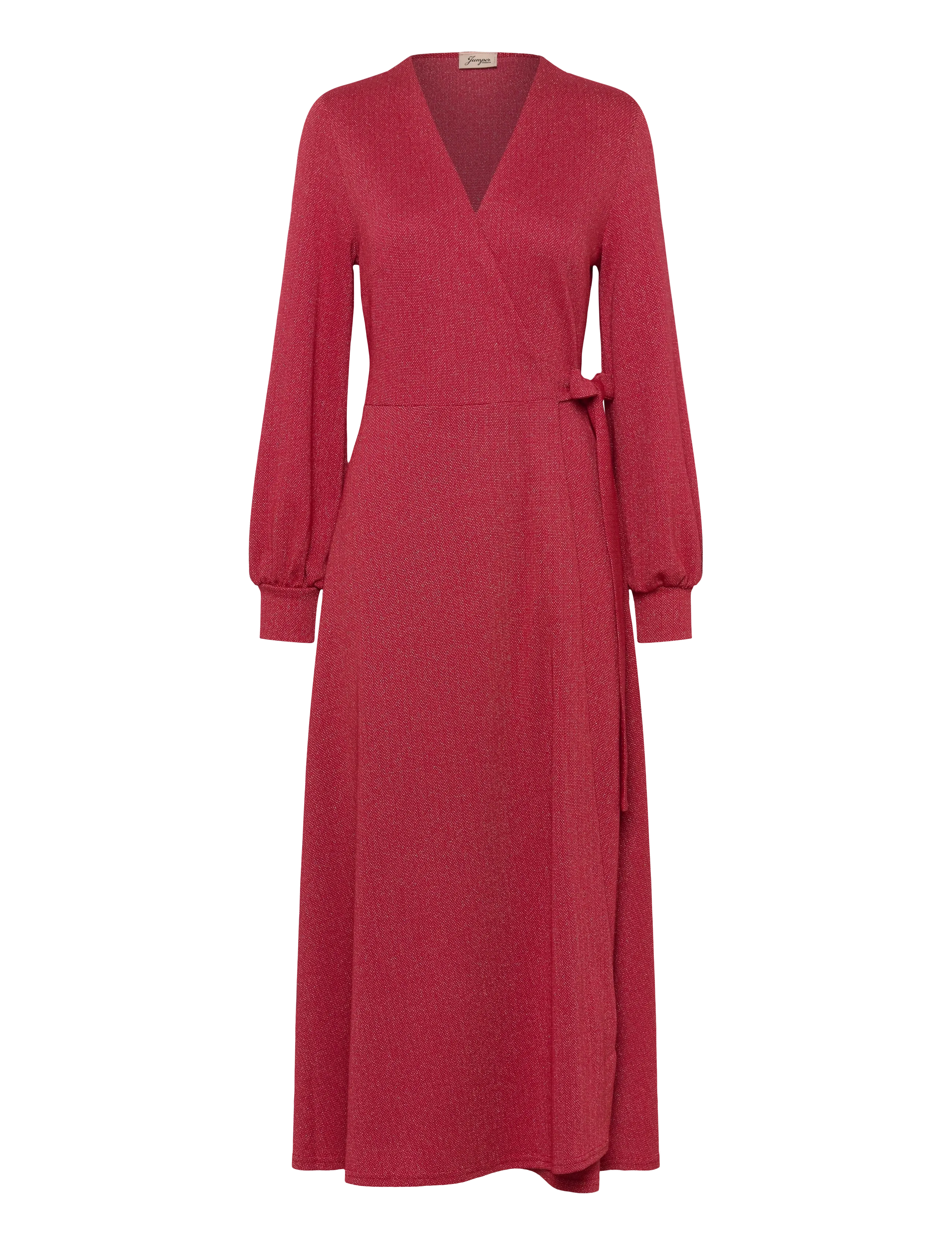 Jumperfabriken - Eveline Dress - omslagskjoler - red - 1