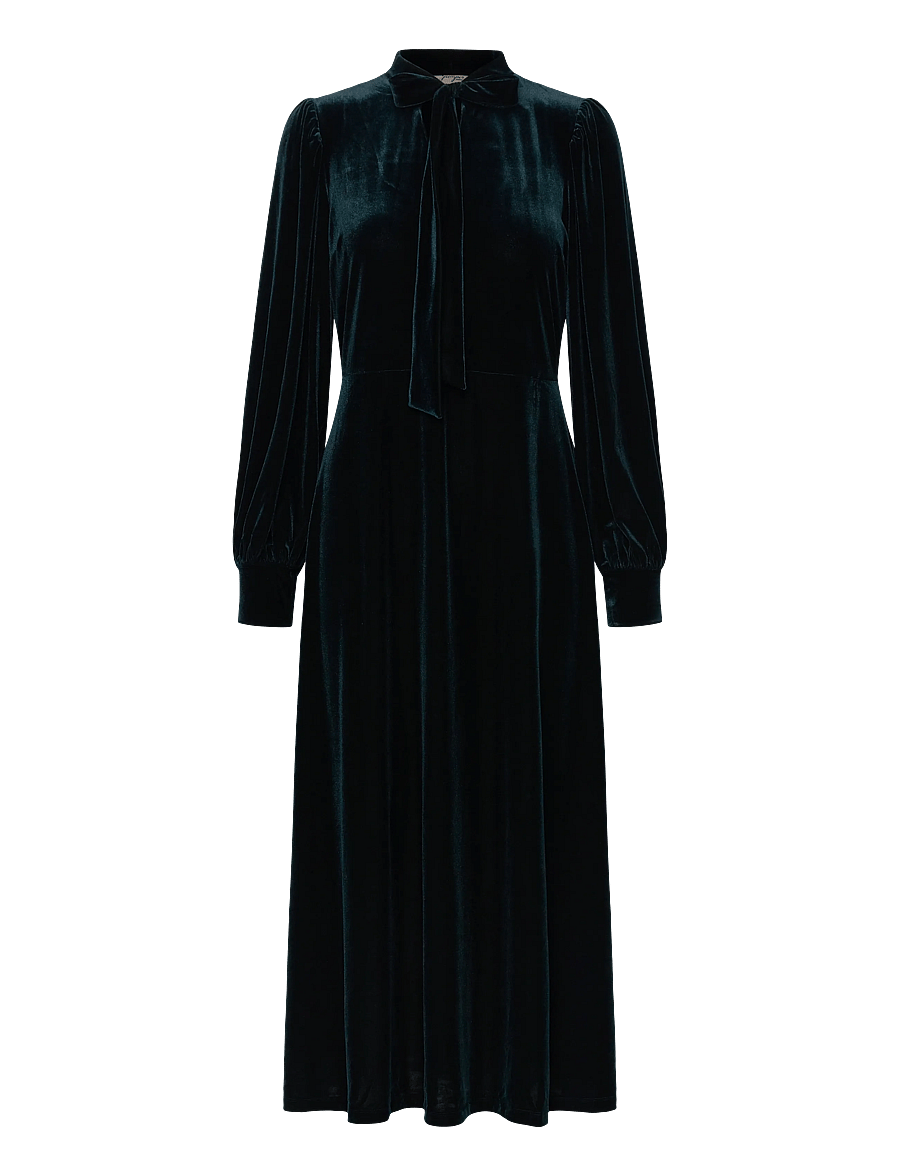 Jumperfabriken - Juno Dress - pidulikud kleidid - darkgreen - 1