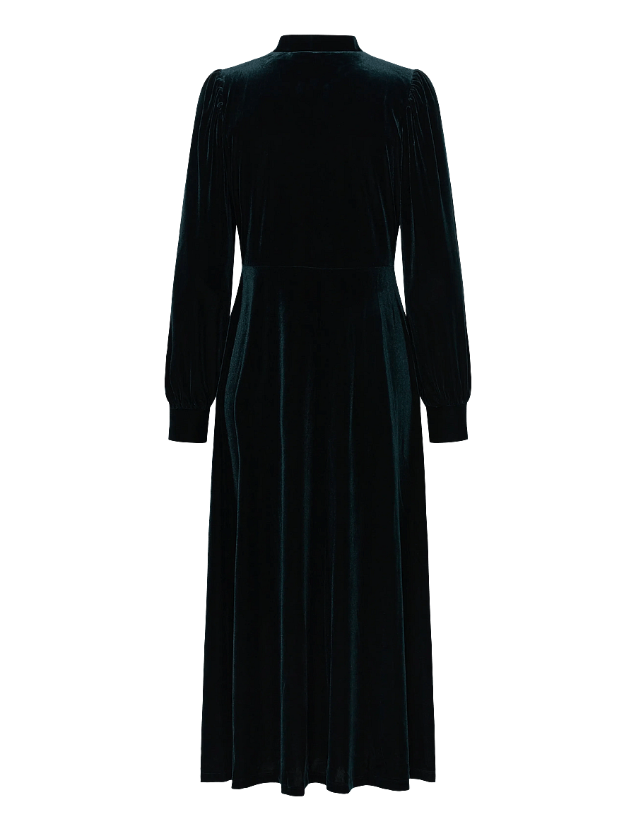 Jumperfabriken - Juno Dress - pidulikud kleidid - darkgreen - 2