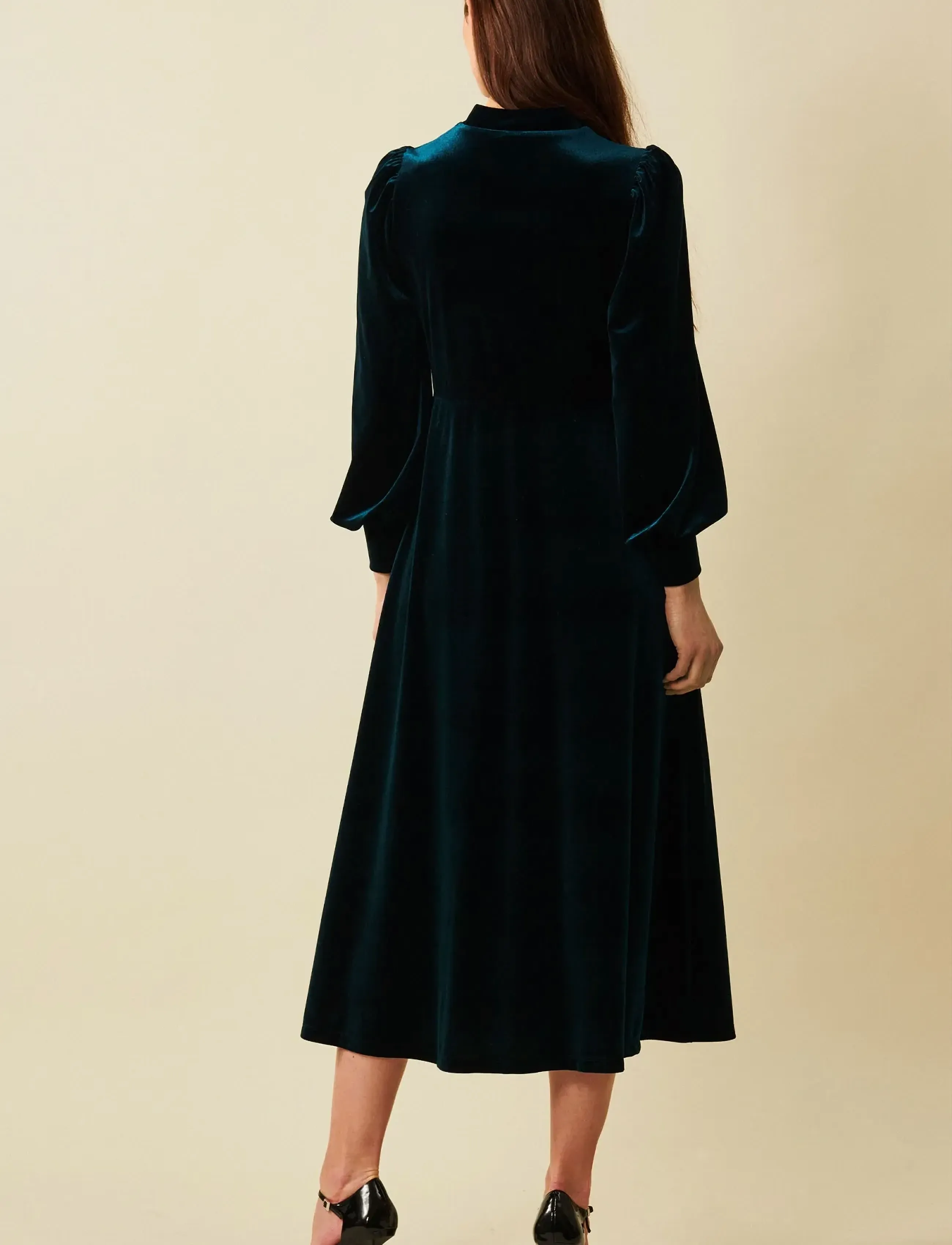 Jumperfabriken - Juno Dress - aftenkjoler & gallakjoler - darkgreen - 3