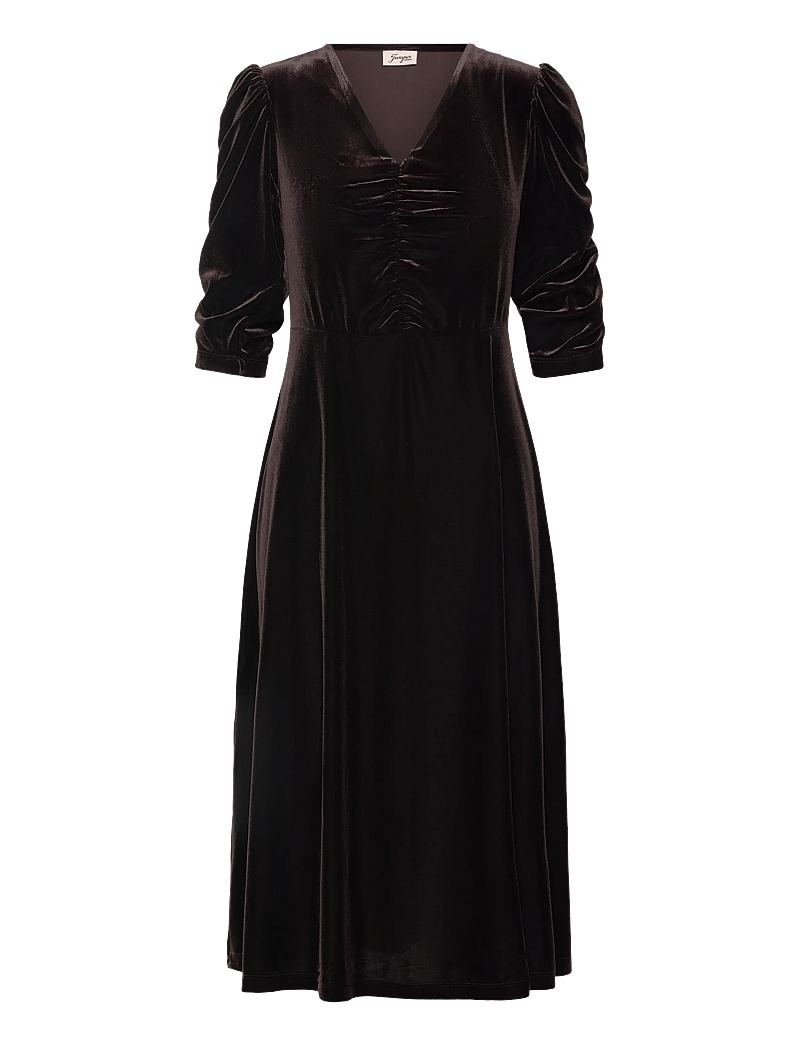 Jumperfabriken - Kali Dress - partykleider - darkbrown - 1