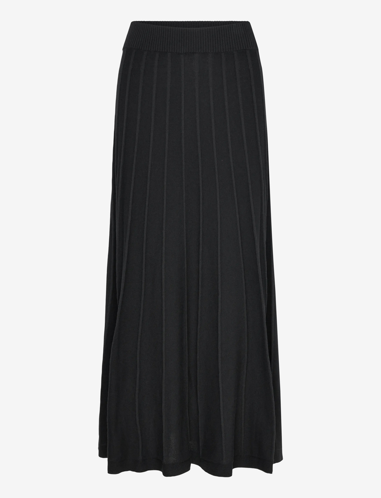 Jumperfabriken - Claire  skirt - strikkede nederdele - black - 0