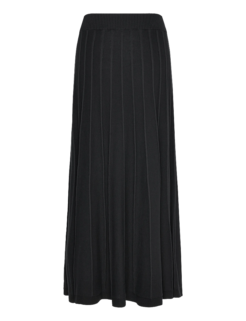 Jumperfabriken - Claire skirt - strikkede nederdele - black - 1