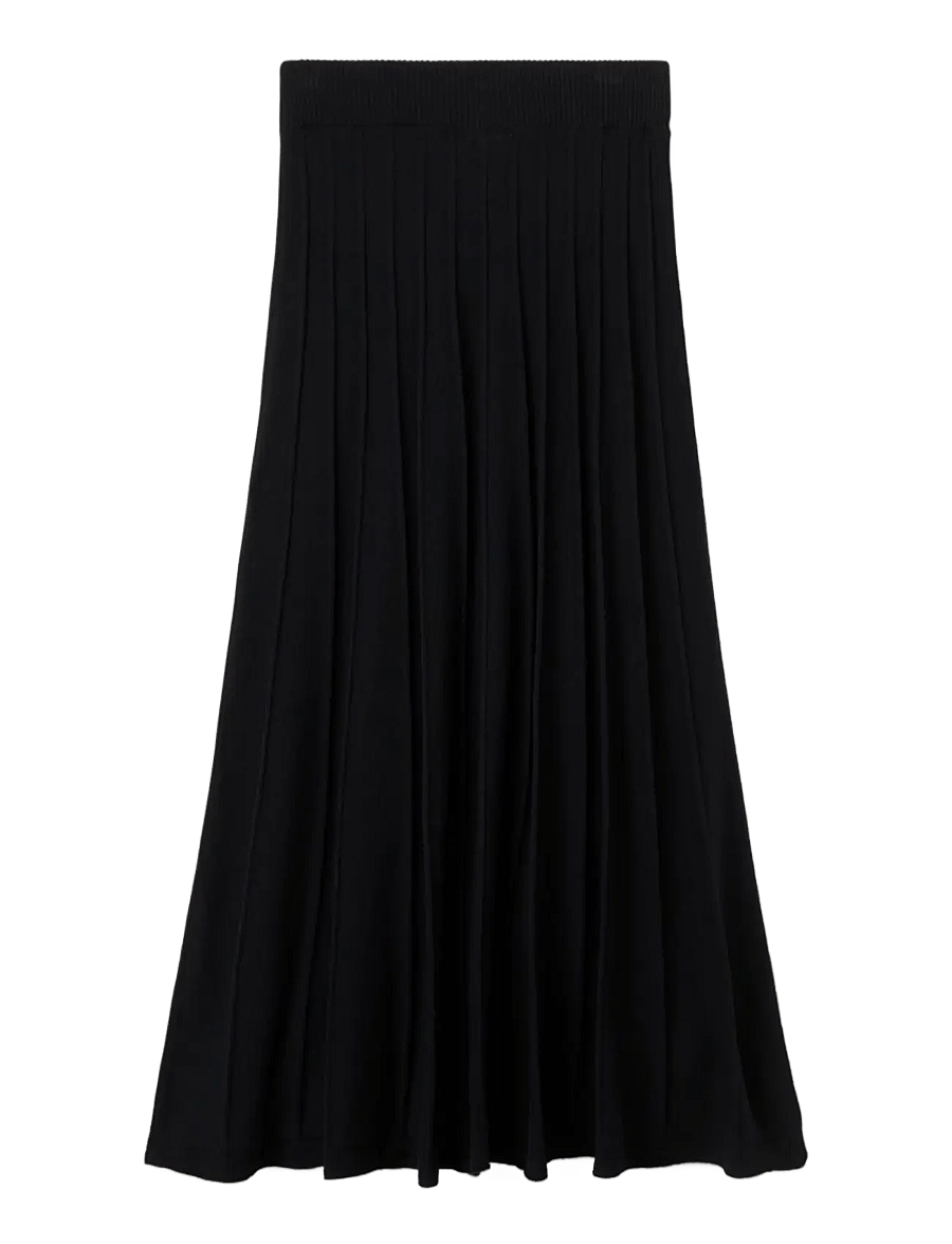 Jumperfabriken - Claire Skirt - strickröcke - black - 2