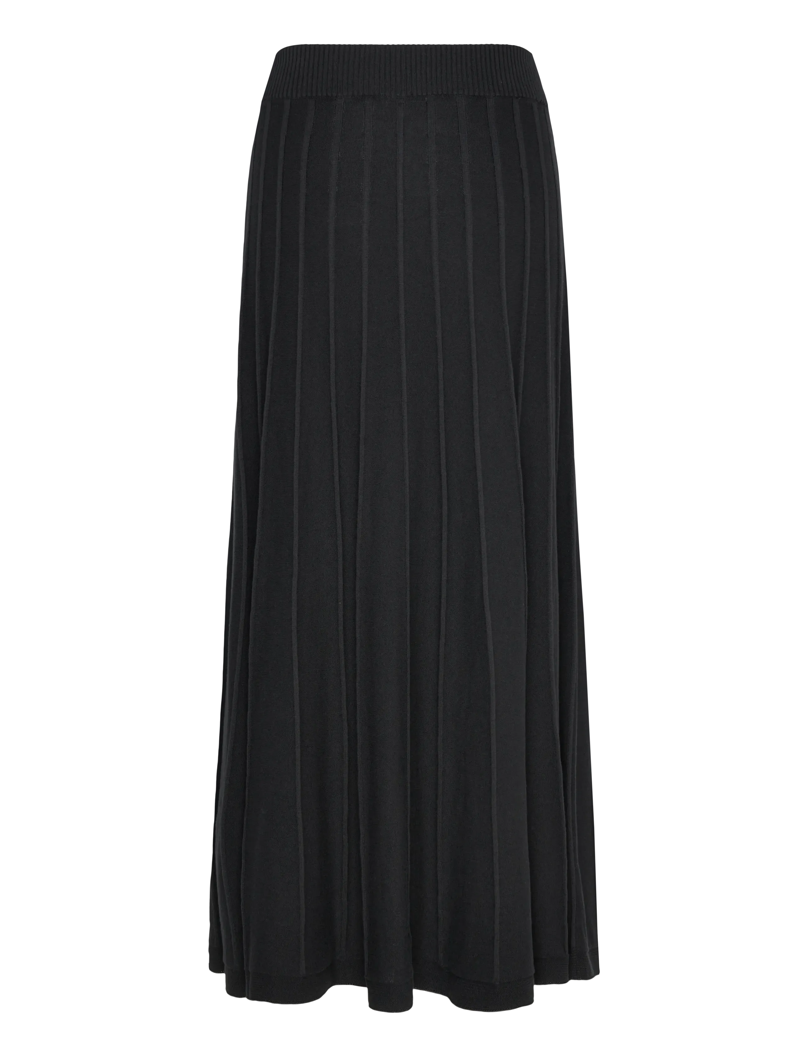 Jumperfabriken - Claire  skirt - strikkede skjørt - black - 1