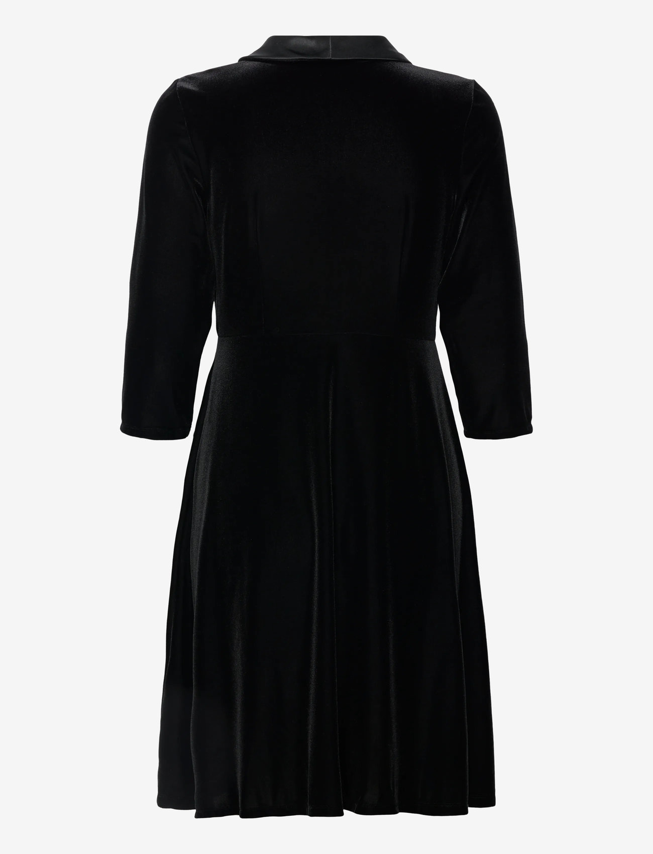 Jumperfabriken - Daga Dress - omlottklänningar - black - 1
