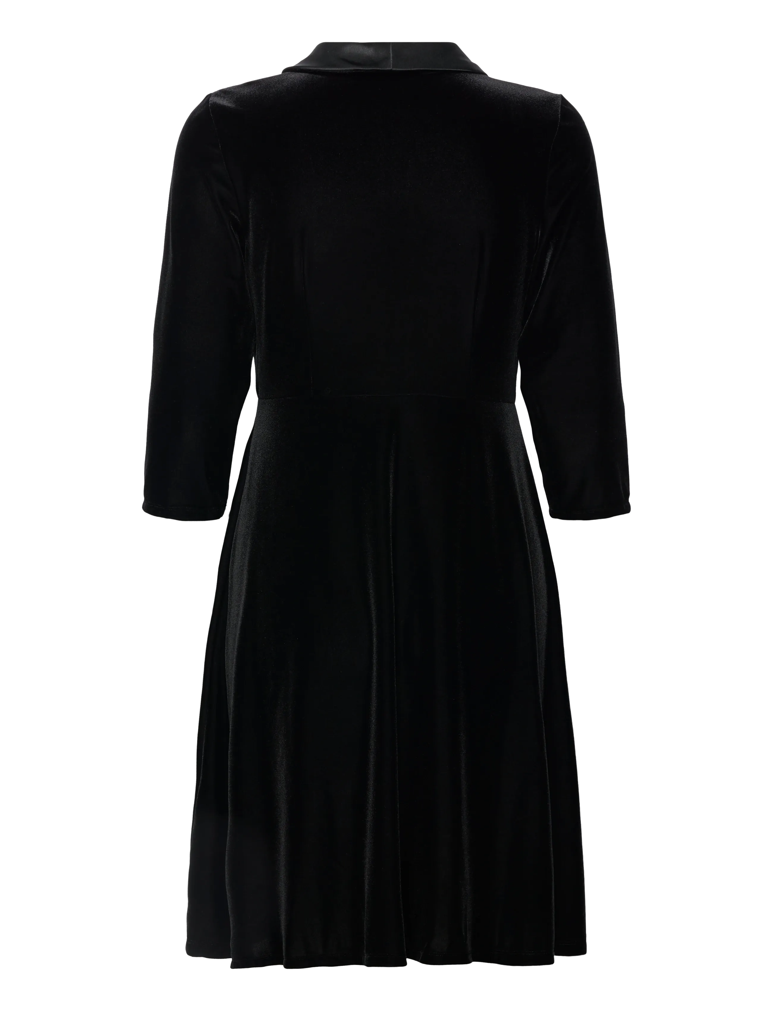 Jumperfabriken - Daga Dress - omlottklänningar - black - 1