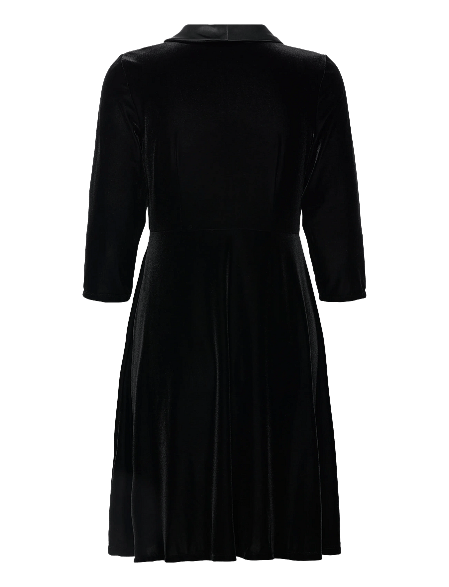 Jumperfabriken - Daga Dress - robes portefeuille - black - 1